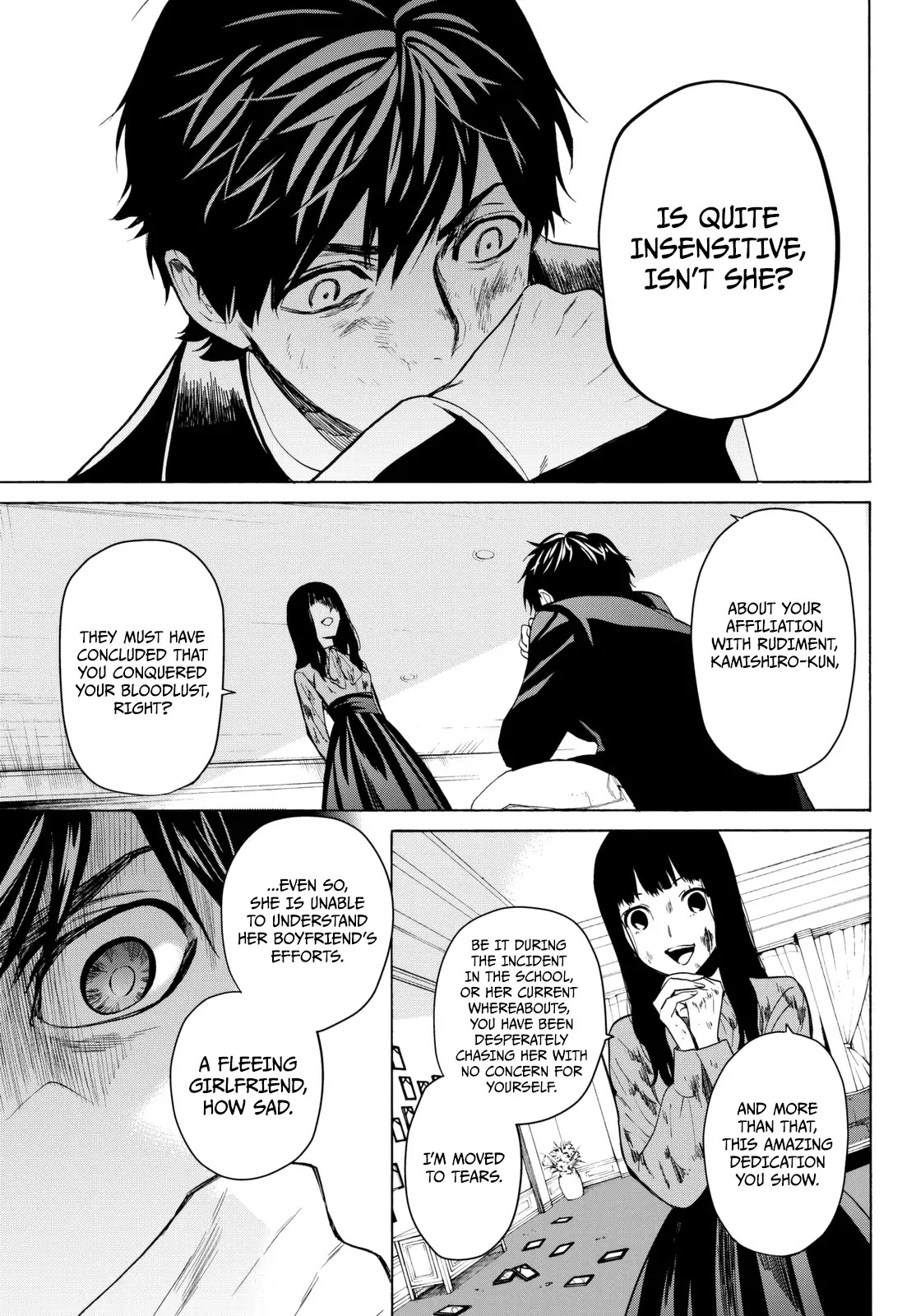 Konya wa Tsuki ga Kirei Desu ga, Toriaezu Shi ne Chapter 15 page 40 - Chapter 15