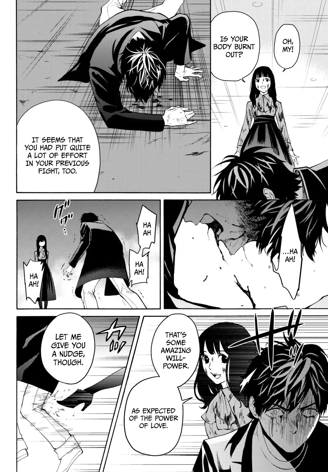Konya wa Tsuki ga Kirei Desu ga, Toriaezu Shi ne Chapter 15 page 49 - Chapter 15