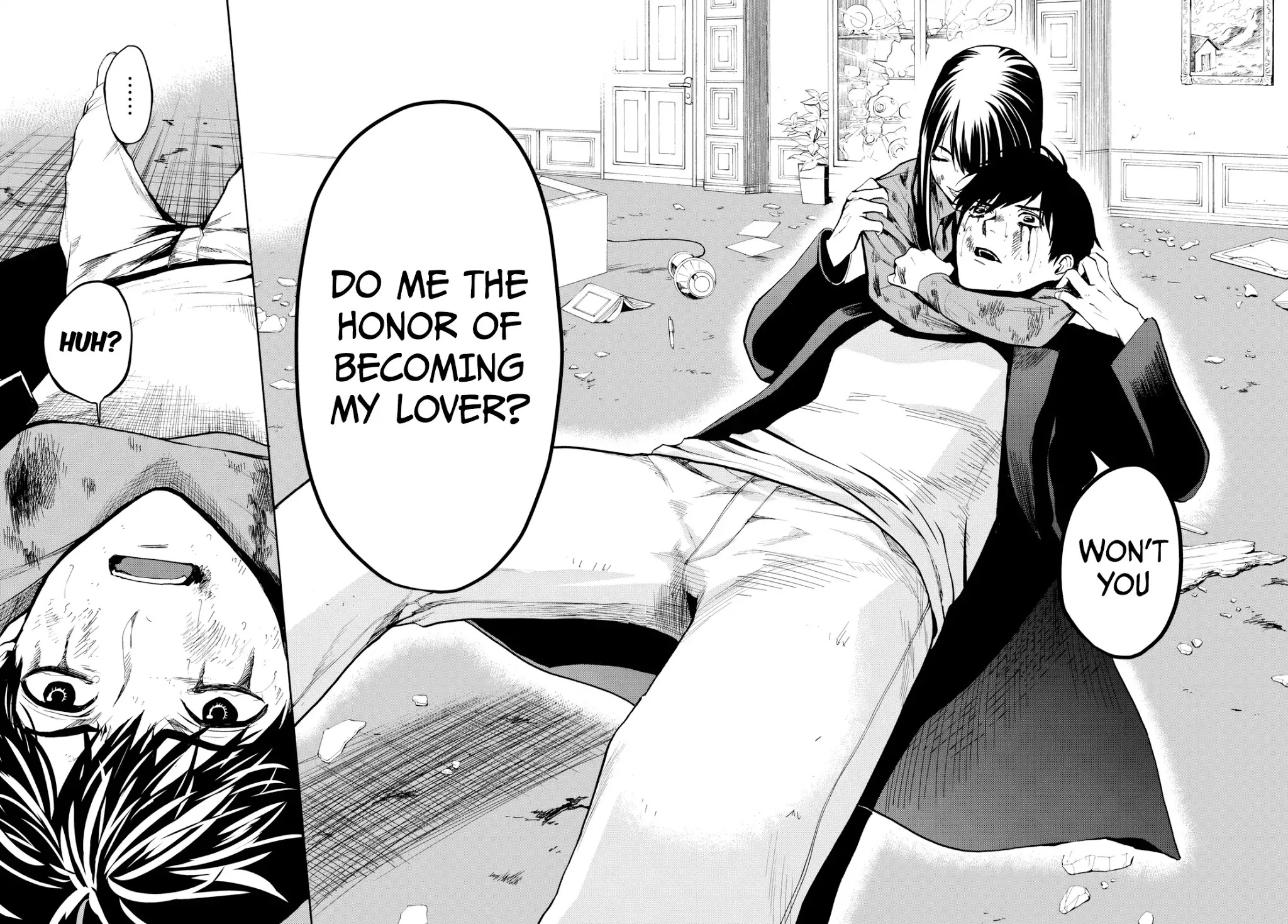 Konya wa Tsuki ga Kirei Desu ga, Toriaezu Shi ne Chapter 15 page 53 - Chapter 15