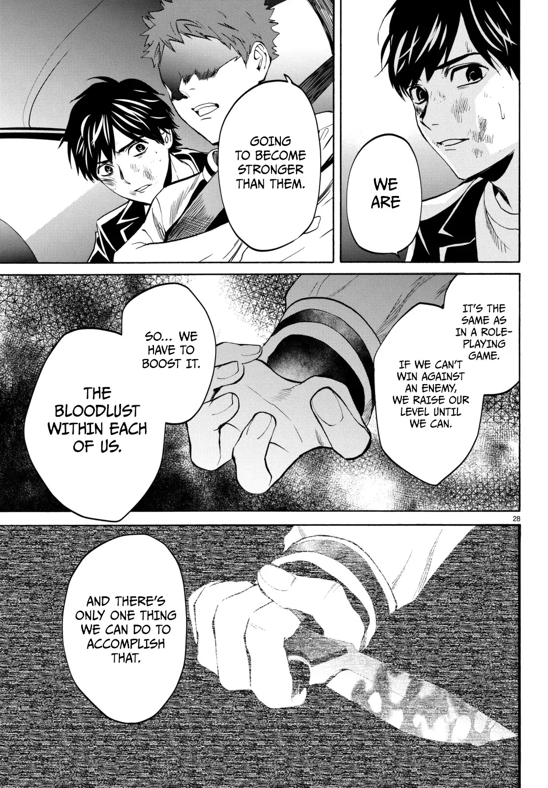 Konya wa Tsuki ga Kirei Desu ga, Toriaezu Shi ne Chapter 16 page 31 - Chapter 16