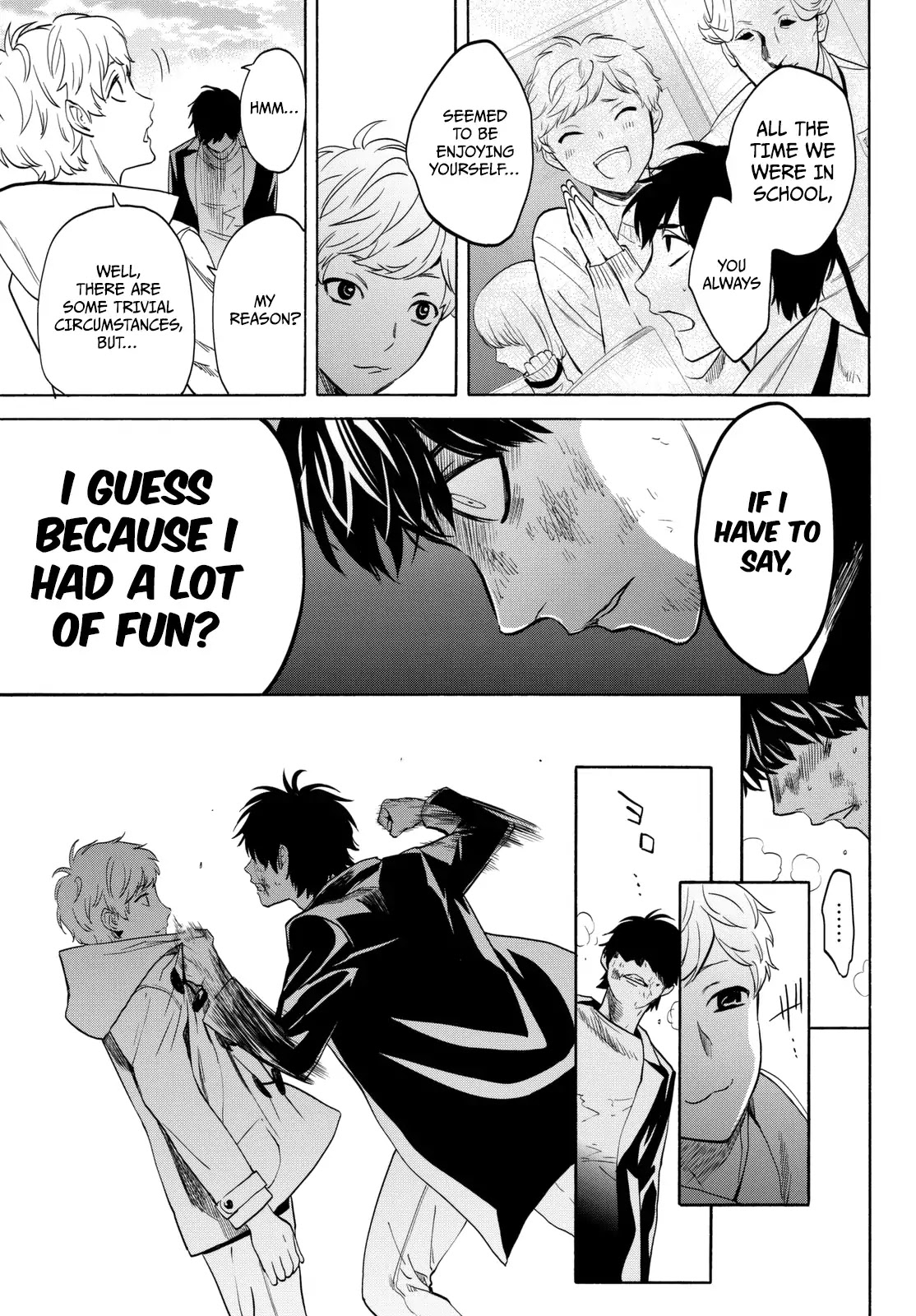 Konya wa Tsuki ga Kirei Desu ga, Toriaezu Shi ne Chapter 16 page 44 - Chapter 16