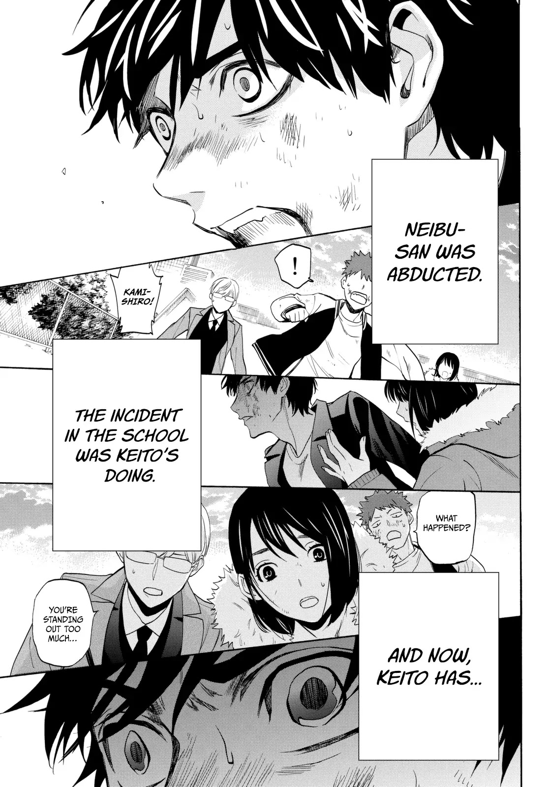Konya wa Tsuki ga Kirei Desu ga, Toriaezu Shi ne Chapter 16 page 48 - Chapter 16