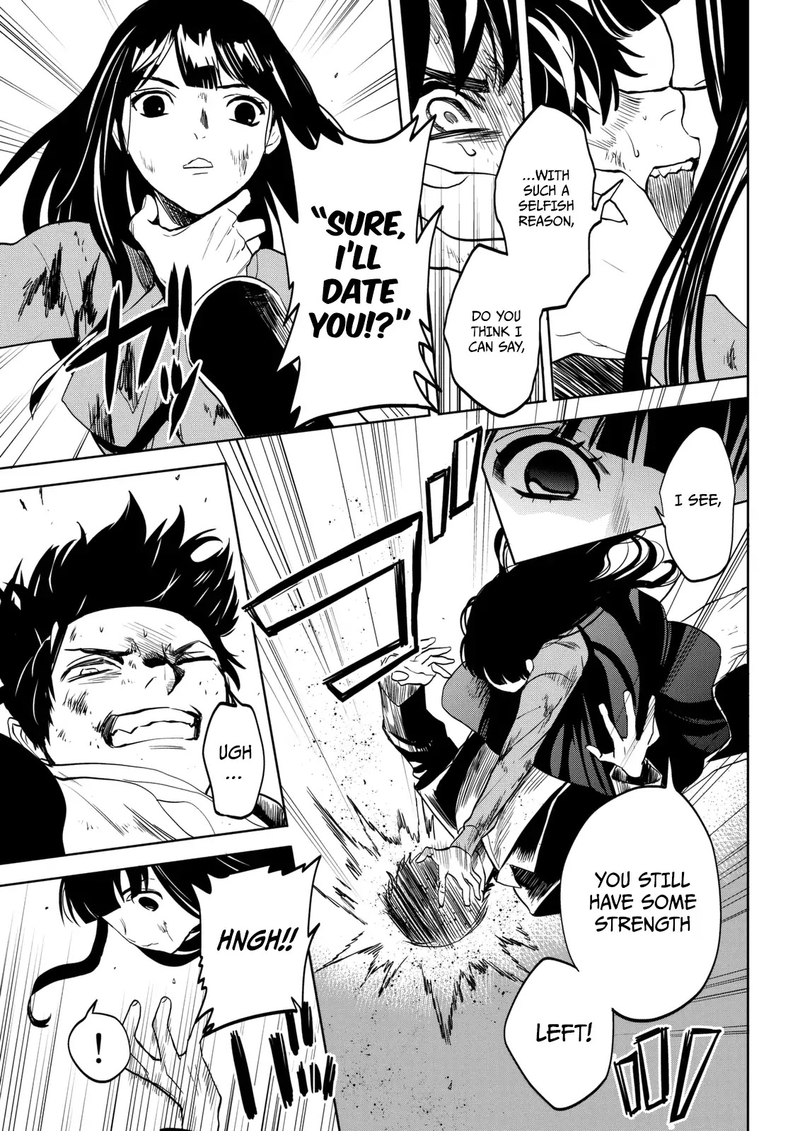 Konya wa Tsuki ga Kirei Desu ga, Toriaezu Shi ne Chapter 16 page 7 - Chapter 16