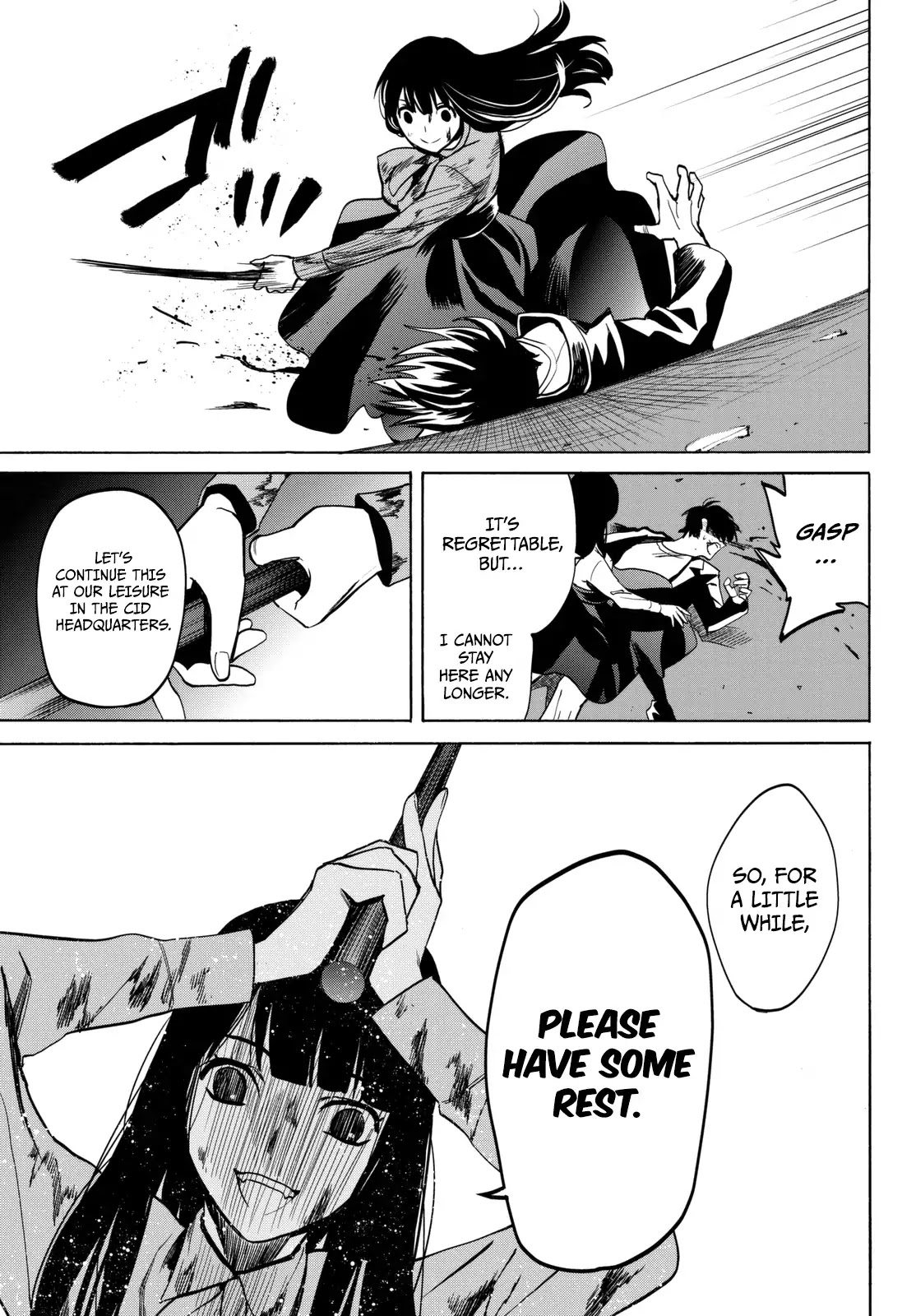 Konya wa Tsuki ga Kirei Desu ga, Toriaezu Shi ne Chapter 16 page 9 - Chapter 16