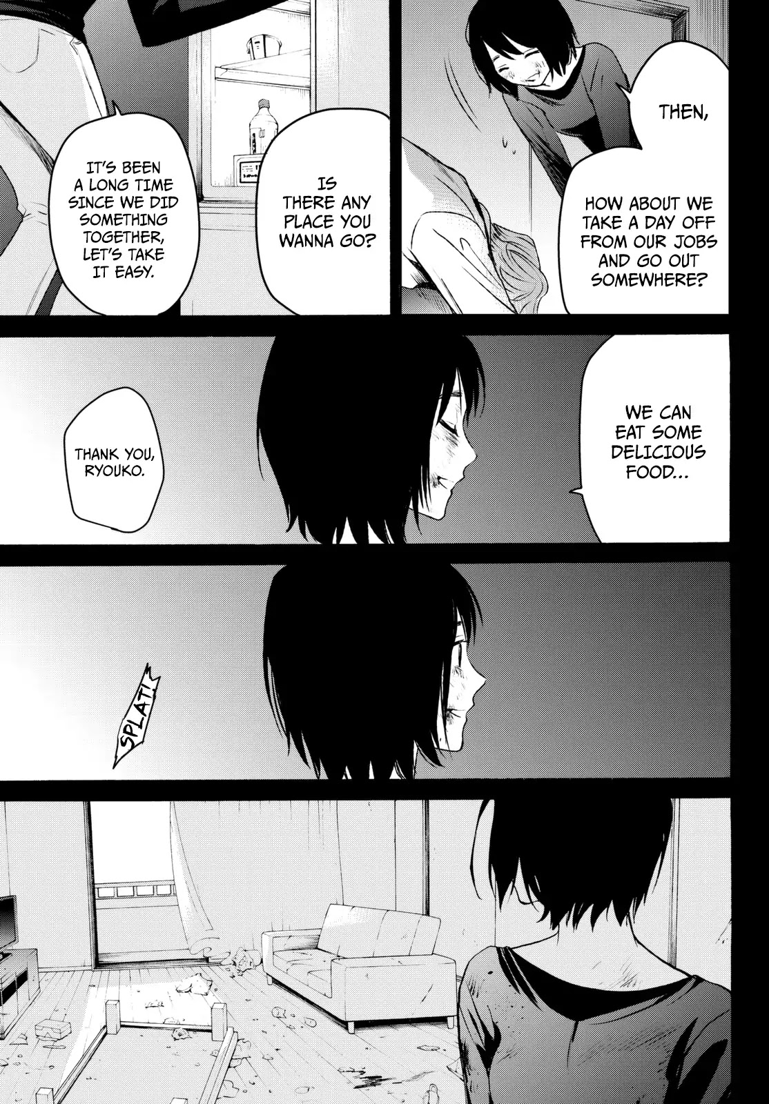 Konya wa Tsuki ga Kirei Desu ga, Toriaezu Shi ne Chapter 17 page 35 - Chapter 17