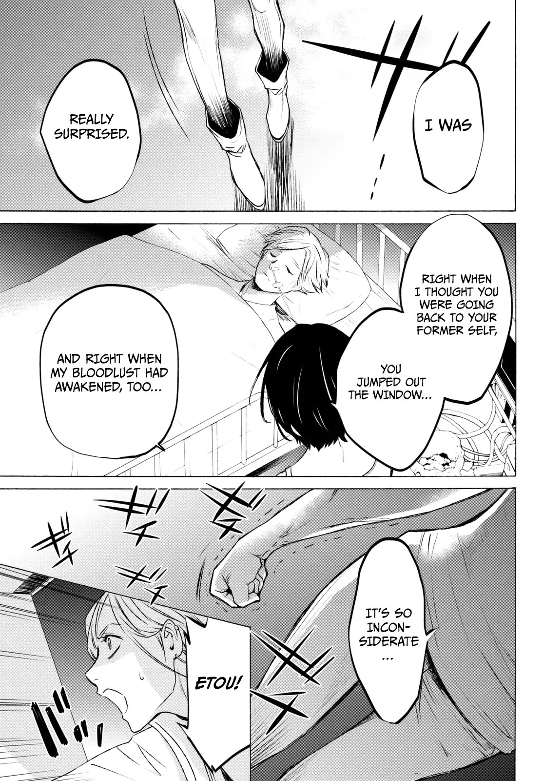 Konya wa Tsuki ga Kirei Desu ga, Toriaezu Shi ne Chapter 17 page 39 - Chapter 17