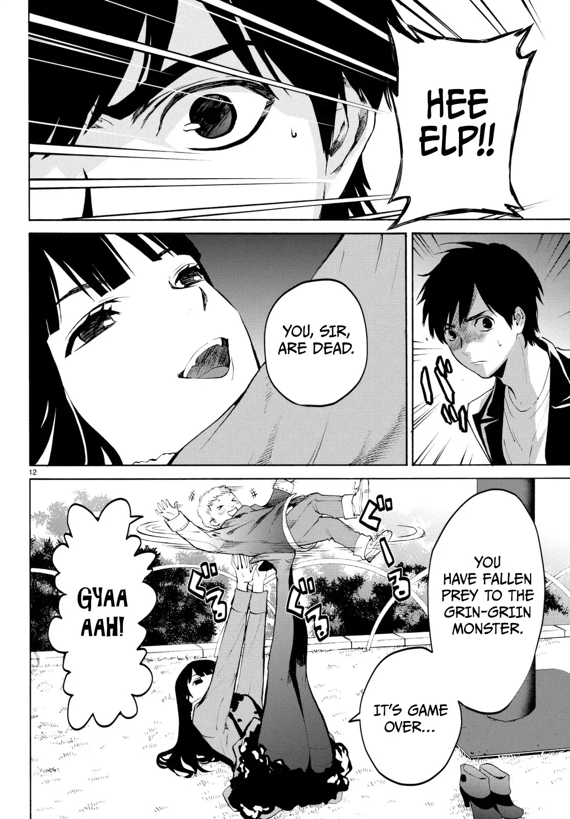 Konya wa Tsuki ga Kirei Desu ga, Toriaezu Shi ne Chapter 18 page 13 - Chapter 18