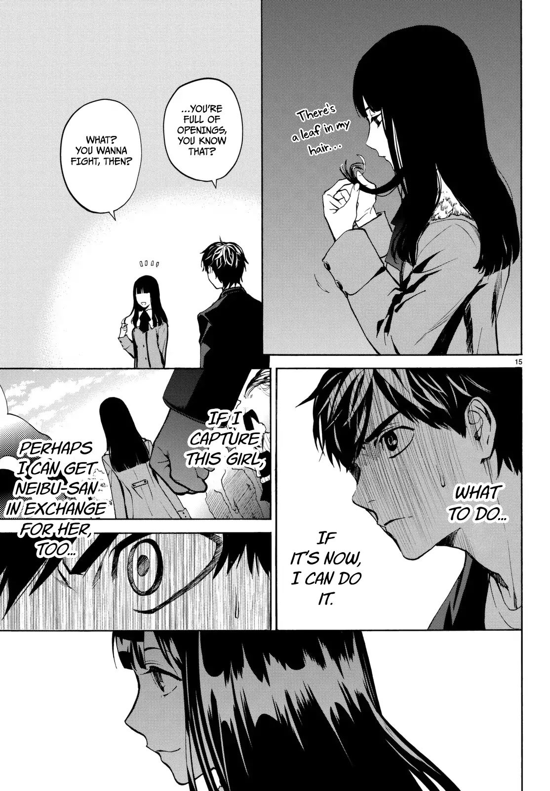 Konya wa Tsuki ga Kirei Desu ga, Toriaezu Shi ne Chapter 18 page 16 - Chapter 18