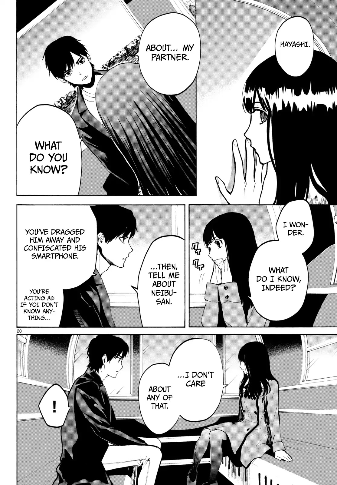 Konya wa Tsuki ga Kirei Desu ga, Toriaezu Shi ne Chapter 18 page 21 - Chapter 18
