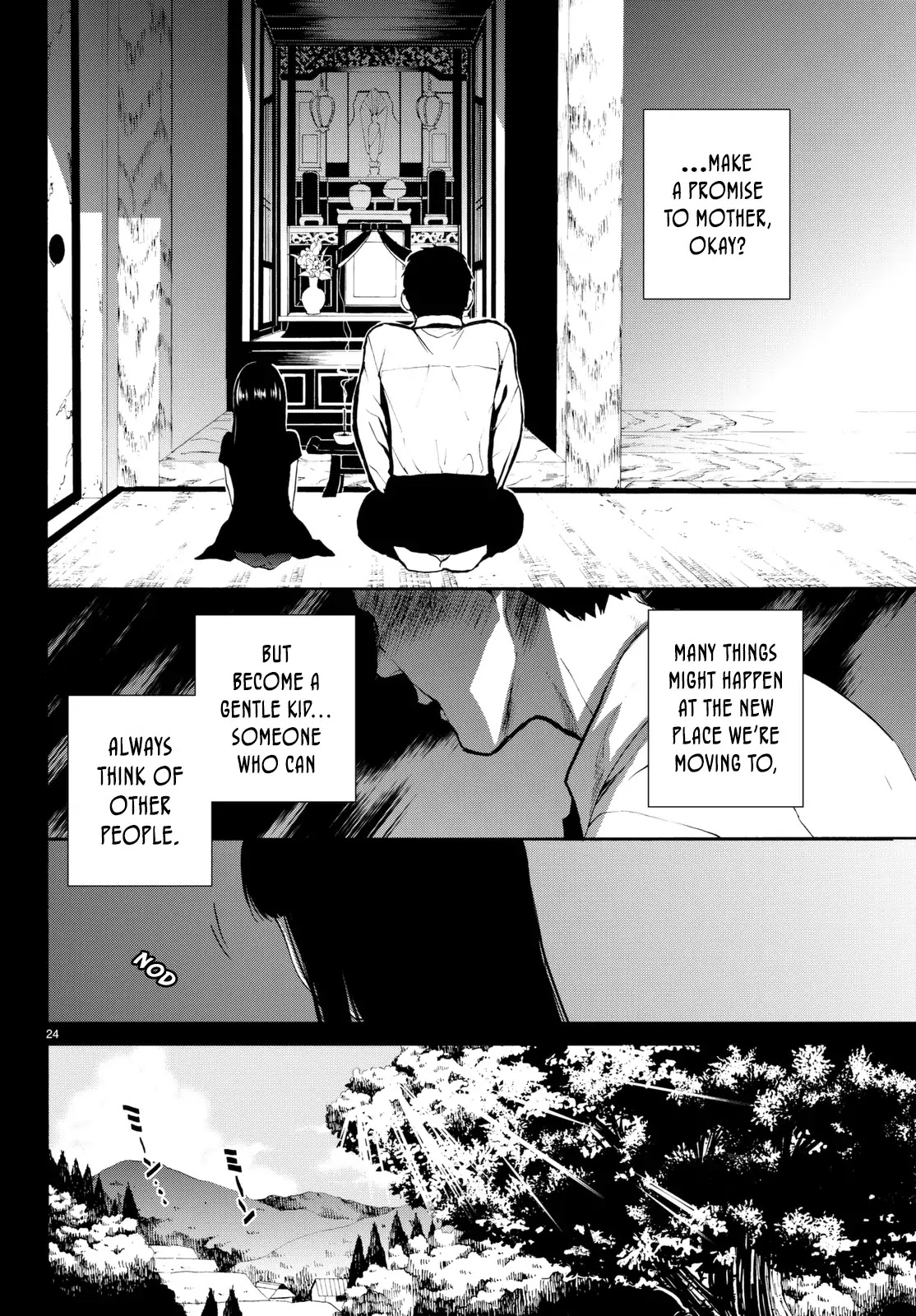 Konya wa Tsuki ga Kirei Desu ga, Toriaezu Shi ne Chapter 18 page 25 - Chapter 18