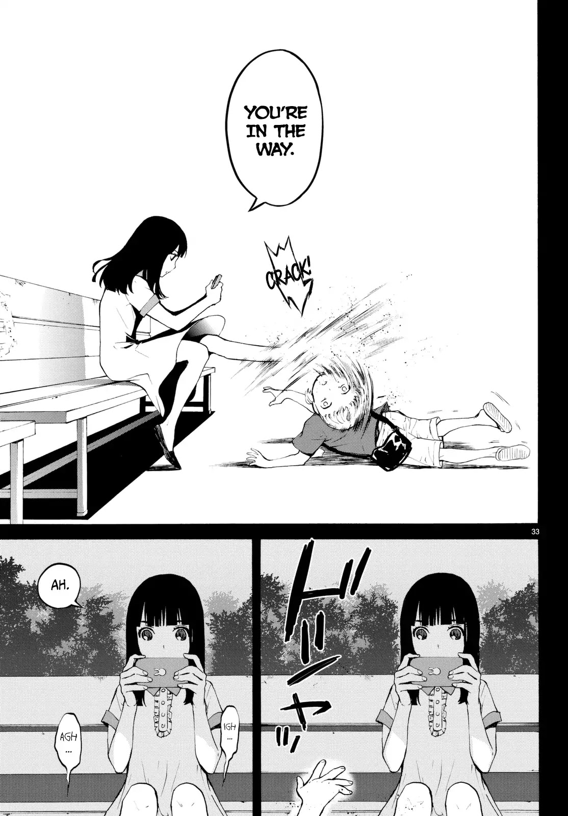 Konya wa Tsuki ga Kirei Desu ga, Toriaezu Shi ne Chapter 18 page 34 - Chapter 18