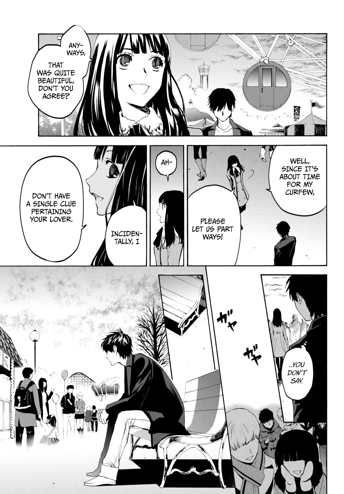 Konya wa Tsuki ga Kirei Desu ga, Toriaezu Shi ne Chapter 18 page 44 - Chapter 18
