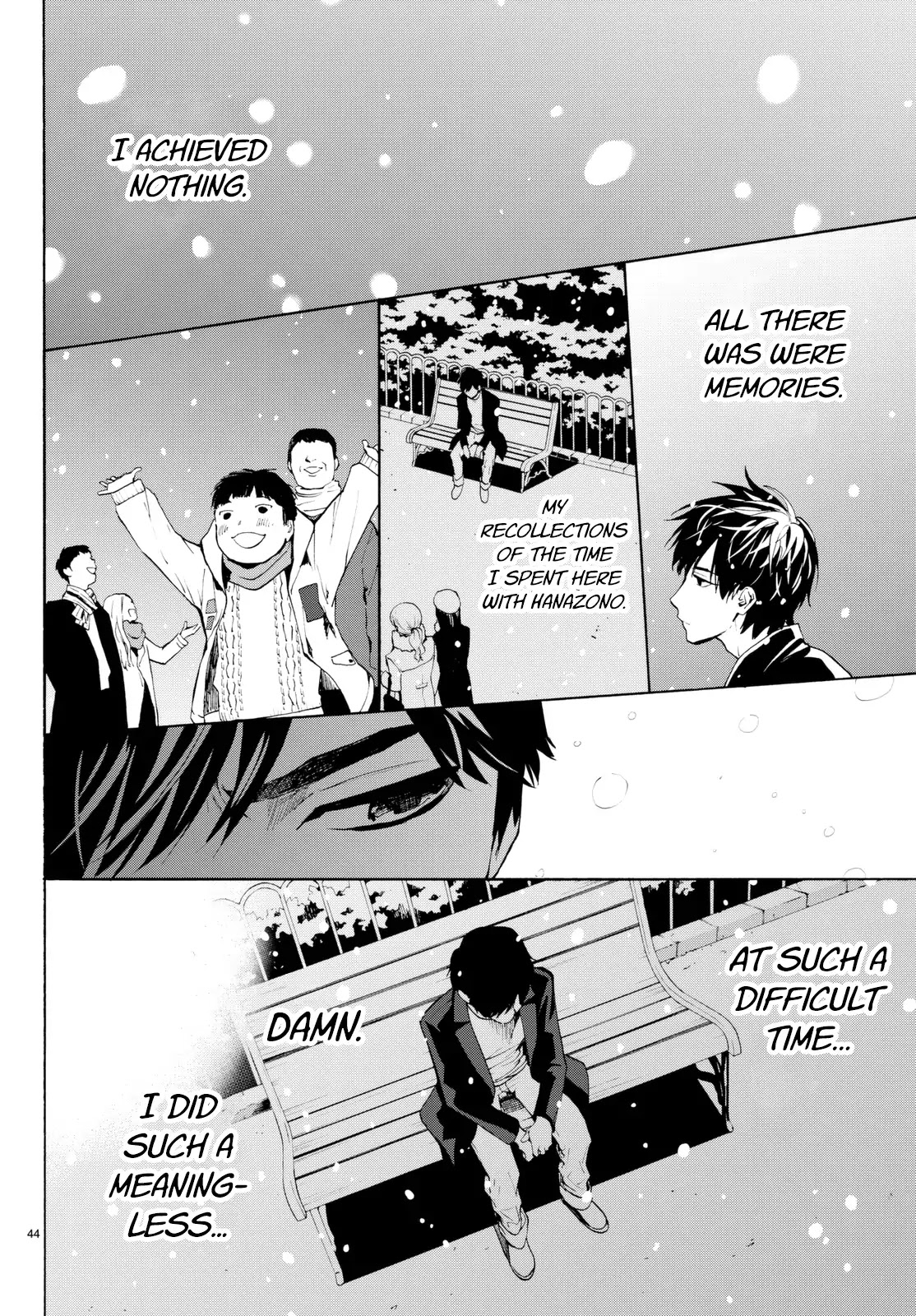 Konya wa Tsuki ga Kirei Desu ga, Toriaezu Shi ne Chapter 18 page 45 - Chapter 18