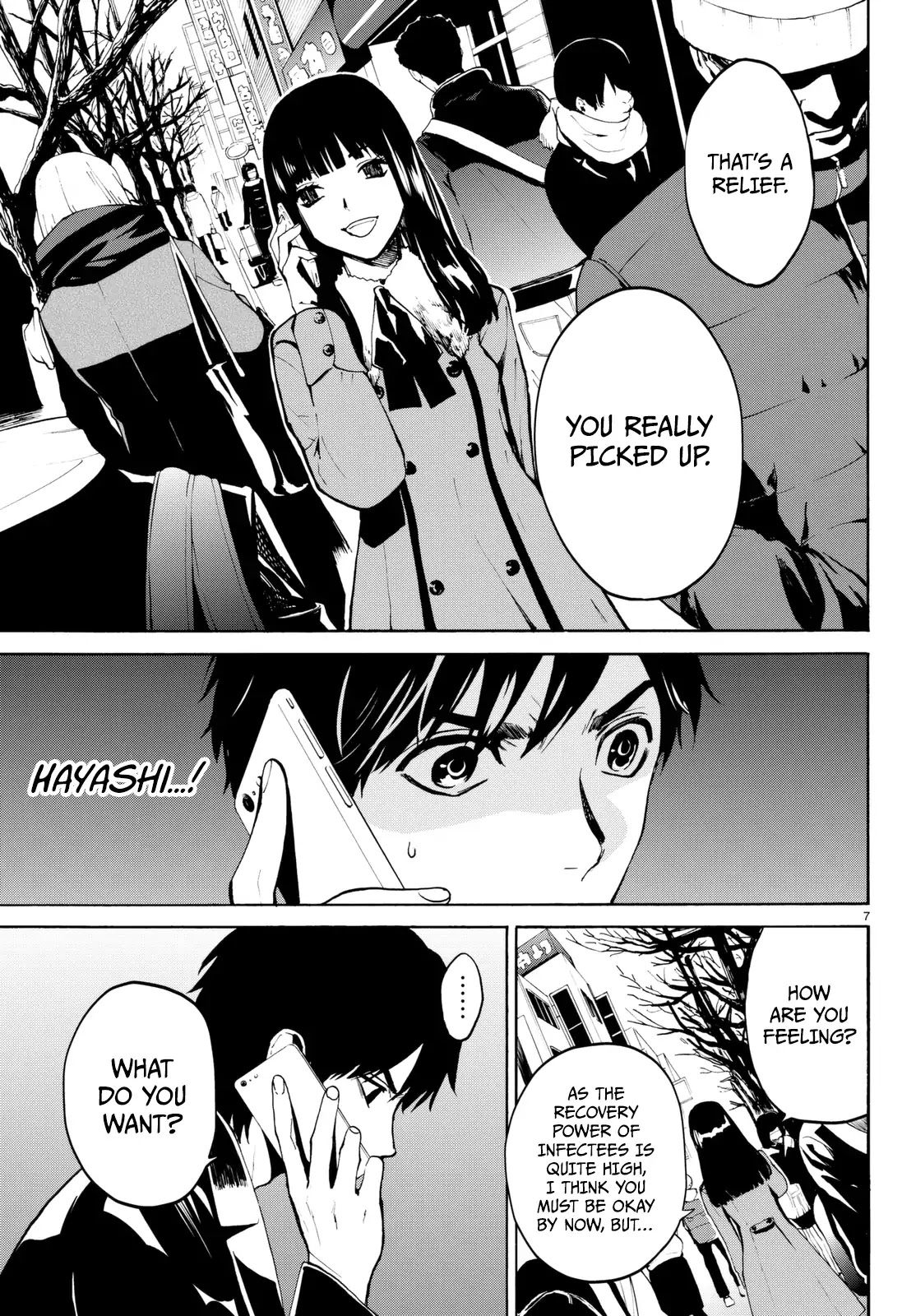 Konya wa Tsuki ga Kirei Desu ga, Toriaezu Shi ne Chapter 18 page 8 - Chapter 18