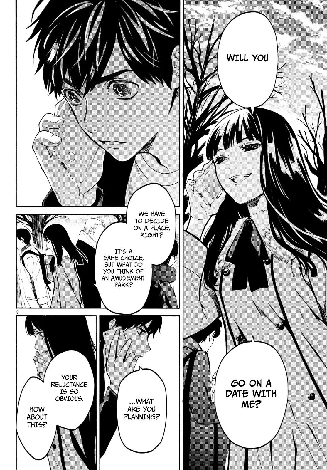 Konya wa Tsuki ga Kirei Desu ga, Toriaezu Shi ne Chapter 18 page 9 - Chapter 18