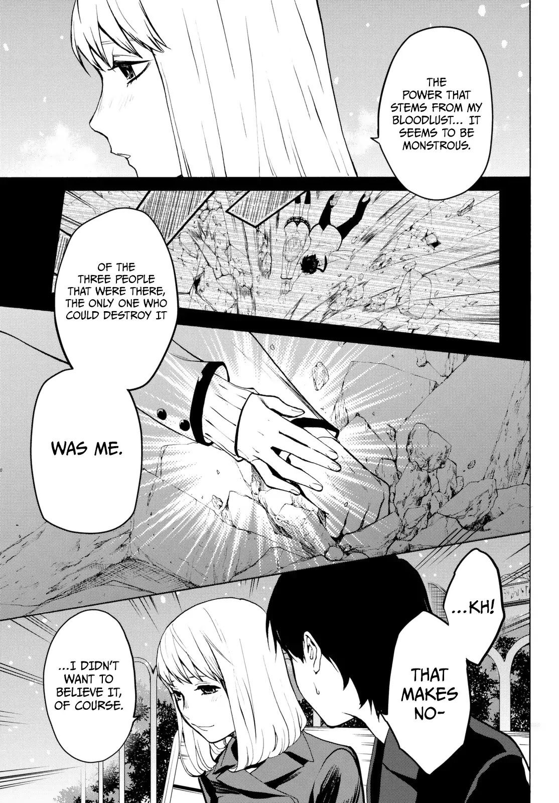 Konya wa Tsuki ga Kirei Desu ga, Toriaezu Shi ne Chapter 19 page 12 - Chapter 19