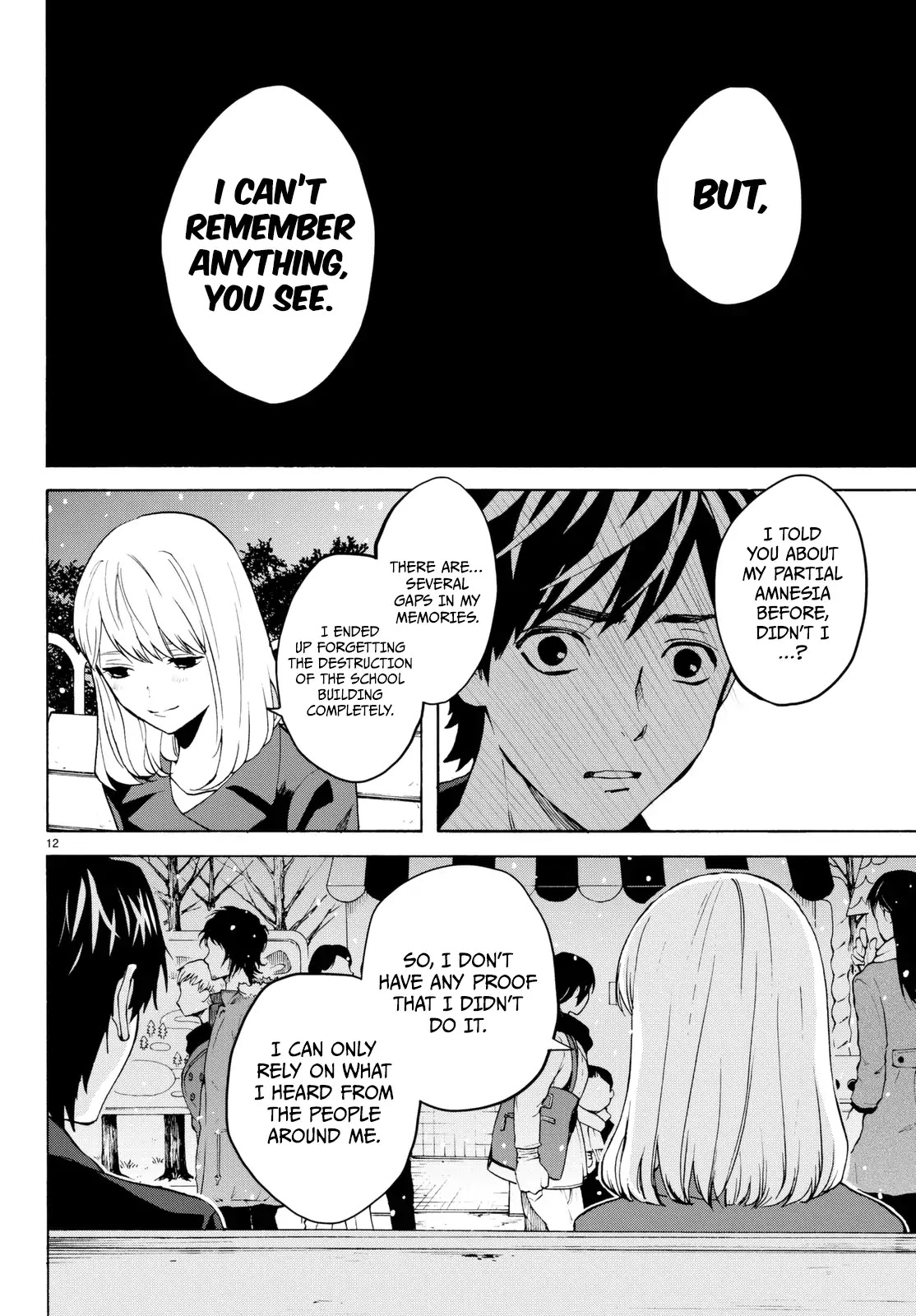 Konya wa Tsuki ga Kirei Desu ga, Toriaezu Shi ne Chapter 19 page 13 - Chapter 19