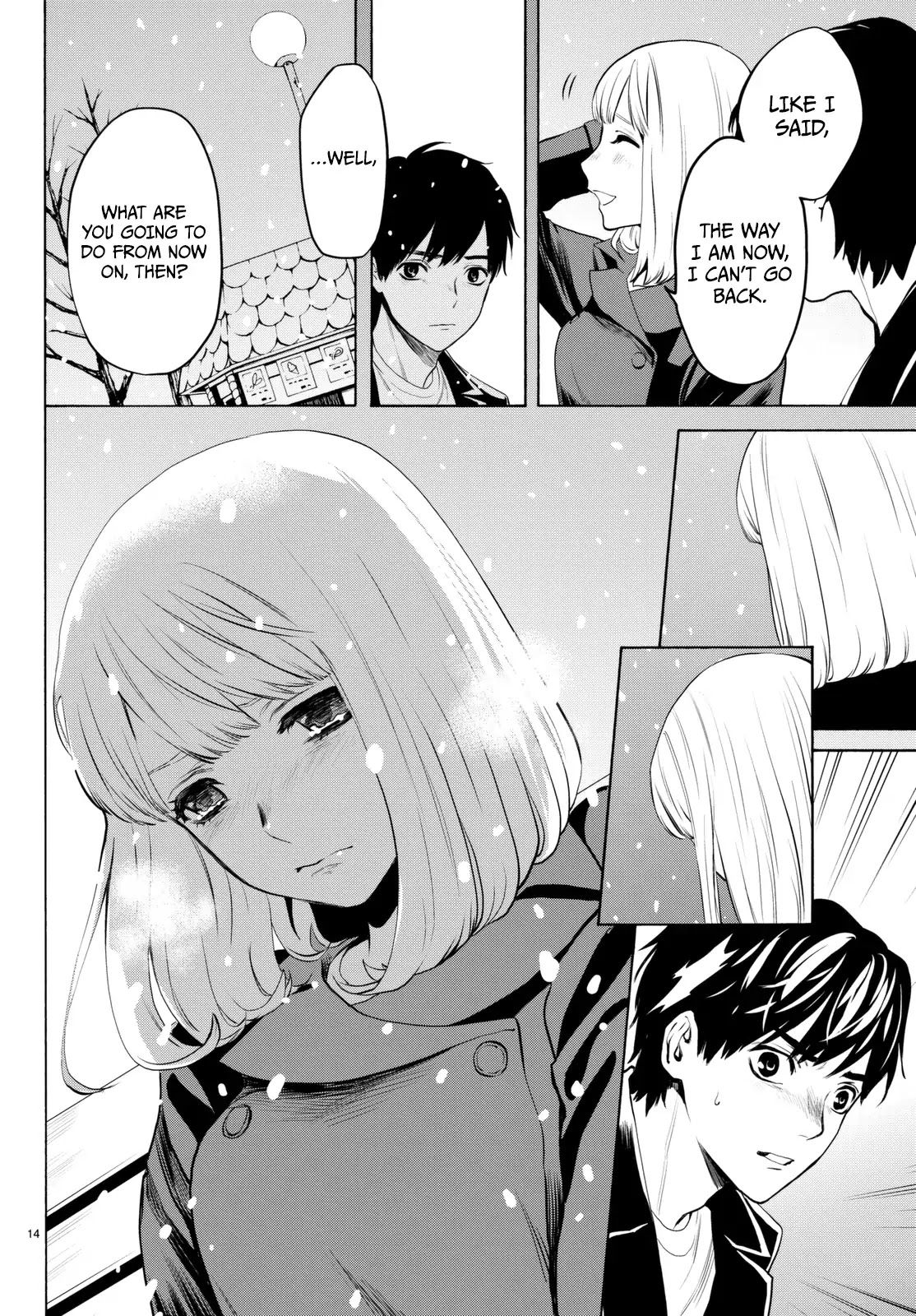 Konya wa Tsuki ga Kirei Desu ga, Toriaezu Shi ne Chapter 19 page 15 - Chapter 19