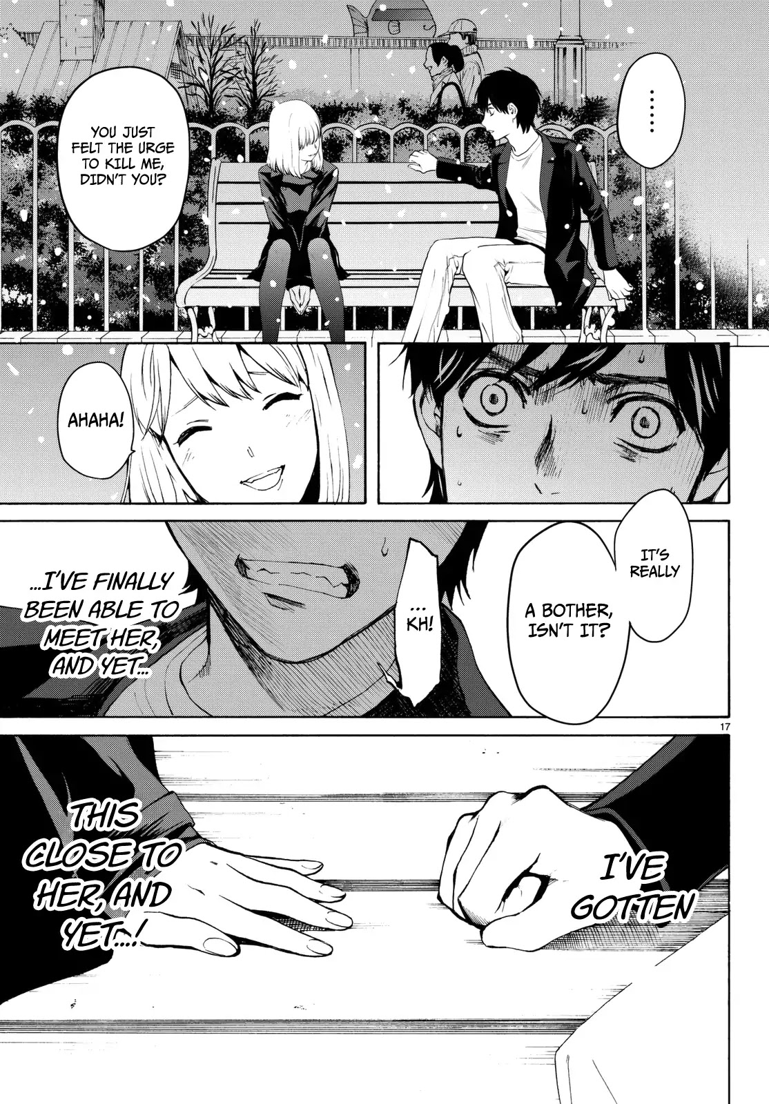 Konya wa Tsuki ga Kirei Desu ga, Toriaezu Shi ne Chapter 19 page 18 - Chapter 19
