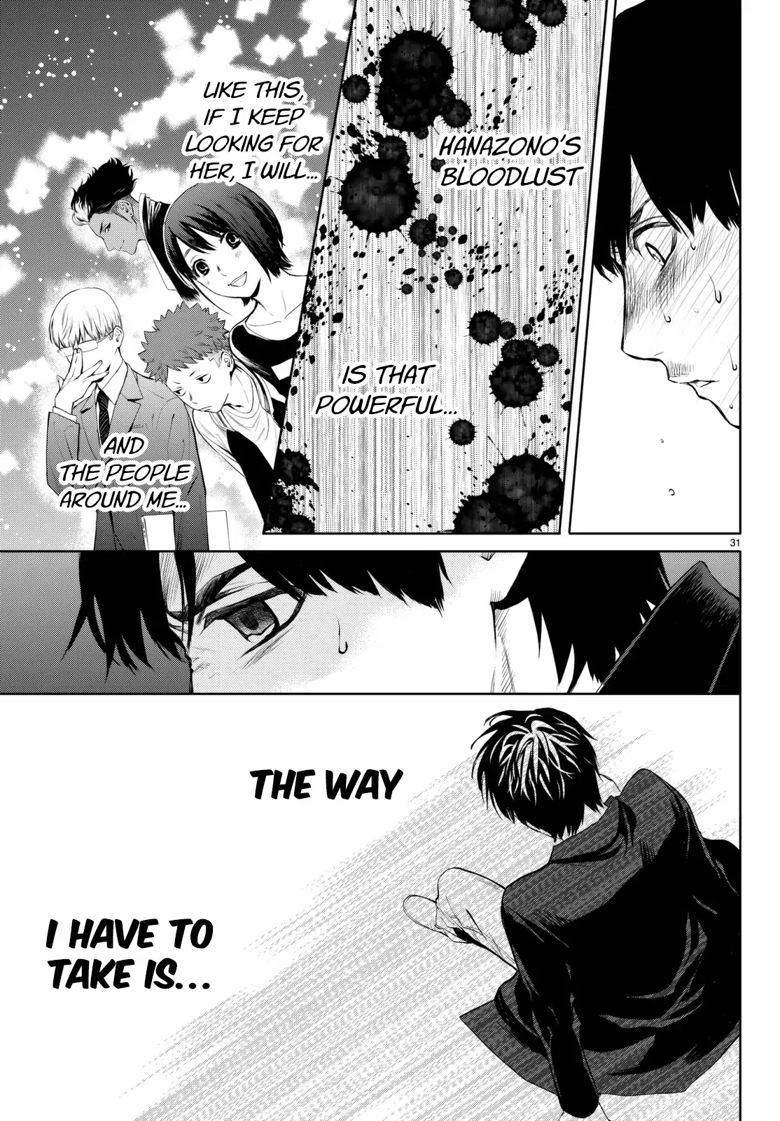 Konya wa Tsuki ga Kirei Desu ga, Toriaezu Shi ne Chapter 19 page 30 - Chapter 19
