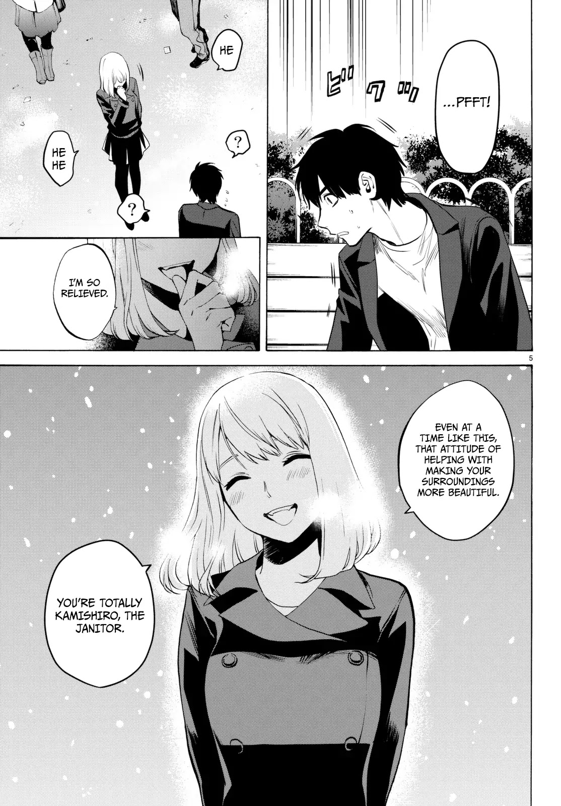 Konya wa Tsuki ga Kirei Desu ga, Toriaezu Shi ne Chapter 19 page 6 - Chapter 19
