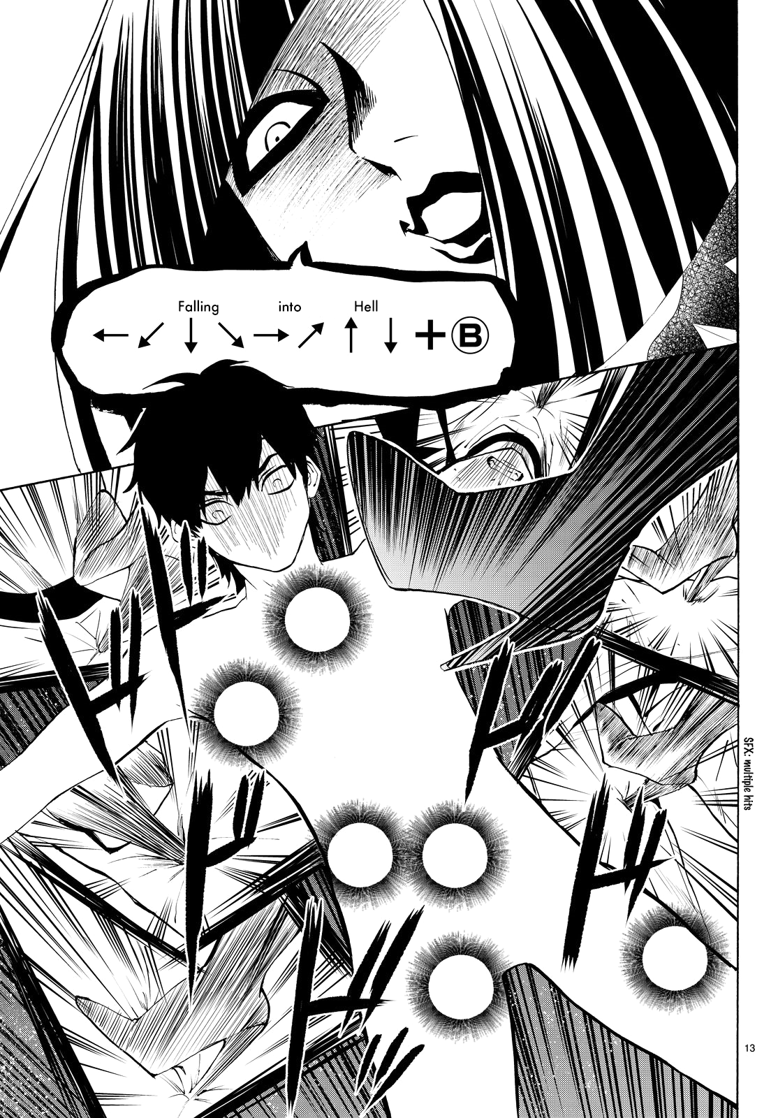 Konya wa Tsuki ga Kirei Desu ga, Toriaezu Shi ne Chapter 21 page 13 - Chapter 21: Lunatic