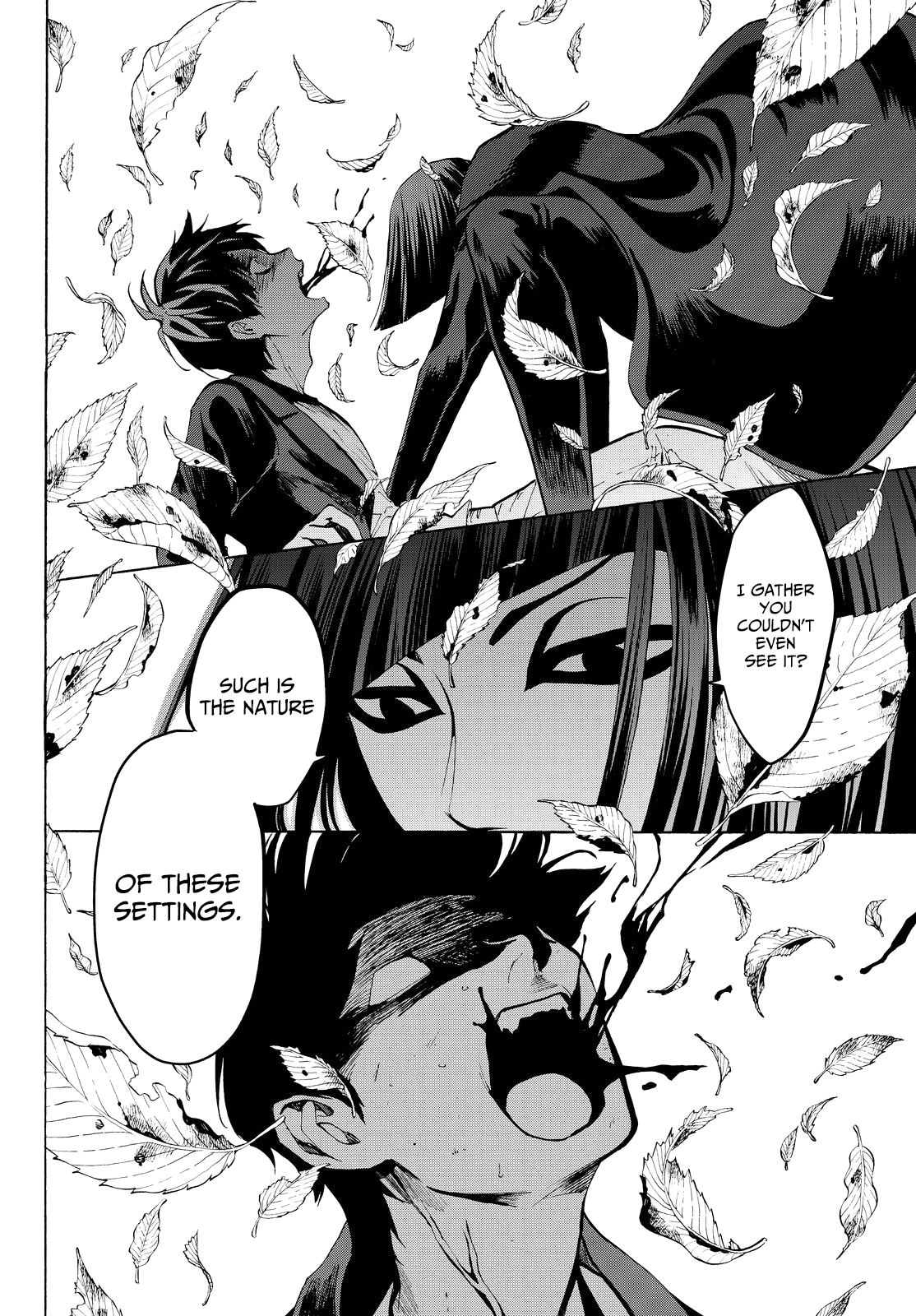 Konya wa Tsuki ga Kirei Desu ga, Toriaezu Shi ne Chapter 21 page 15 - Chapter 21: Lunatic