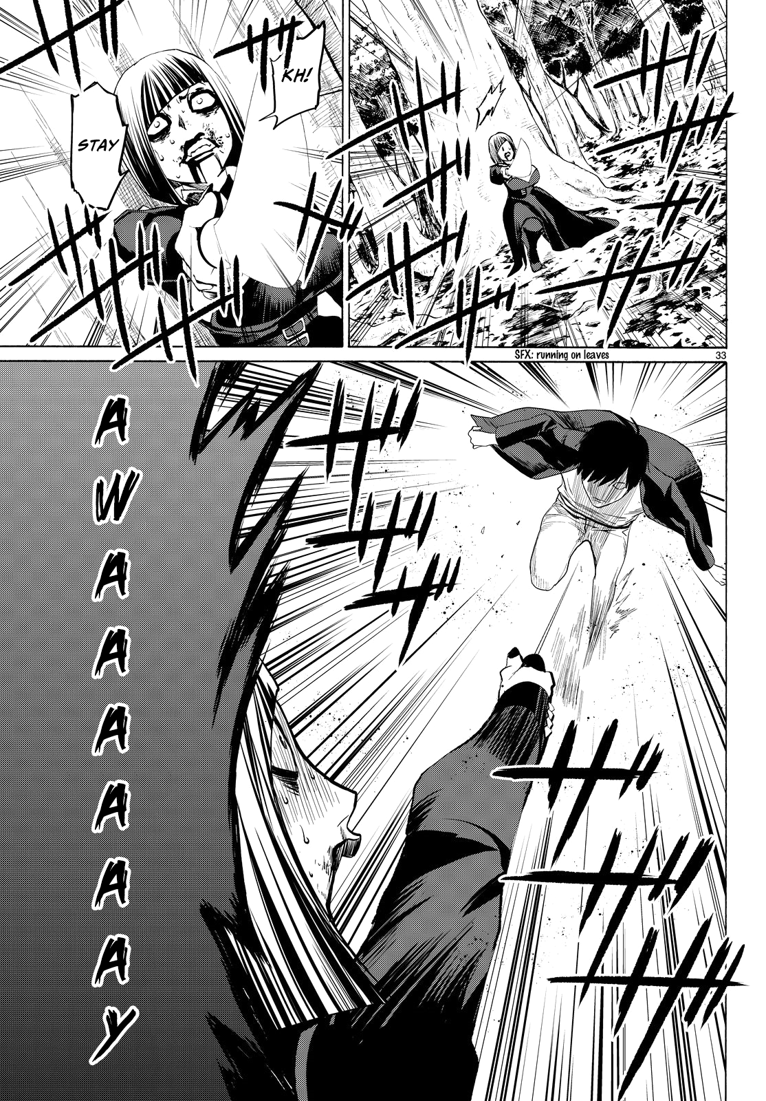 Konya wa Tsuki ga Kirei Desu ga, Toriaezu Shi ne Chapter 21 page 32 - Chapter 21: Lunatic