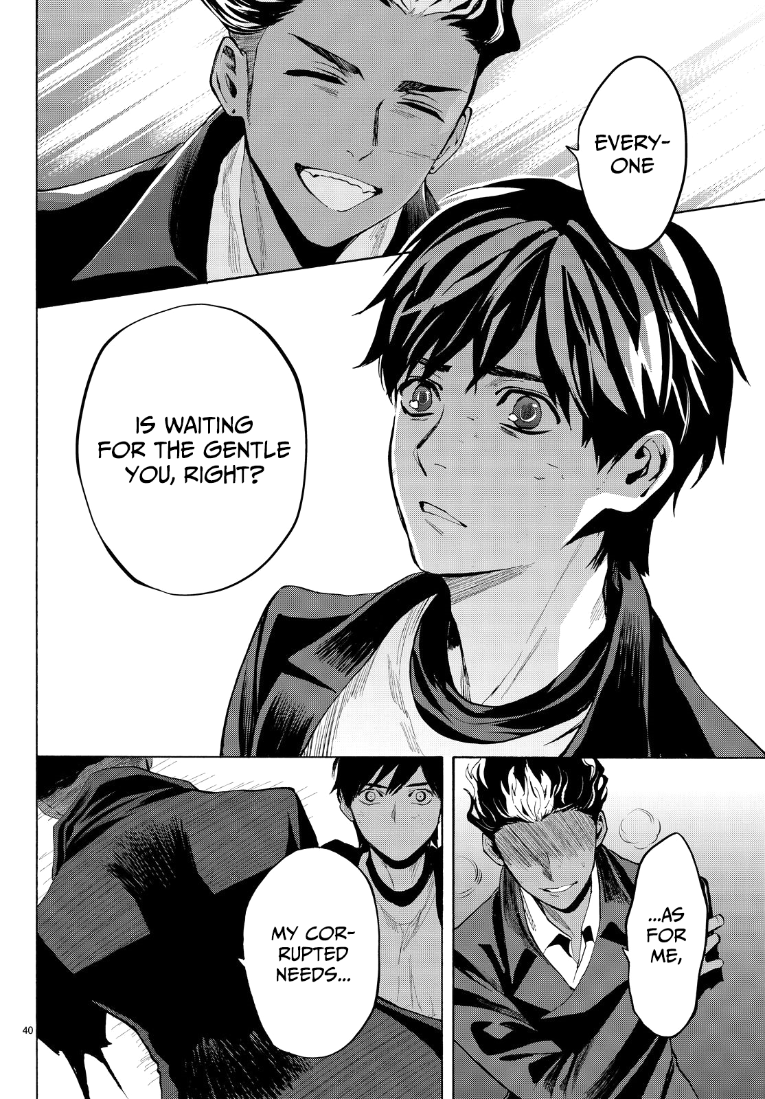 Konya wa Tsuki ga Kirei Desu ga, Toriaezu Shi ne Chapter 21 page 38 - Chapter 21: Lunatic