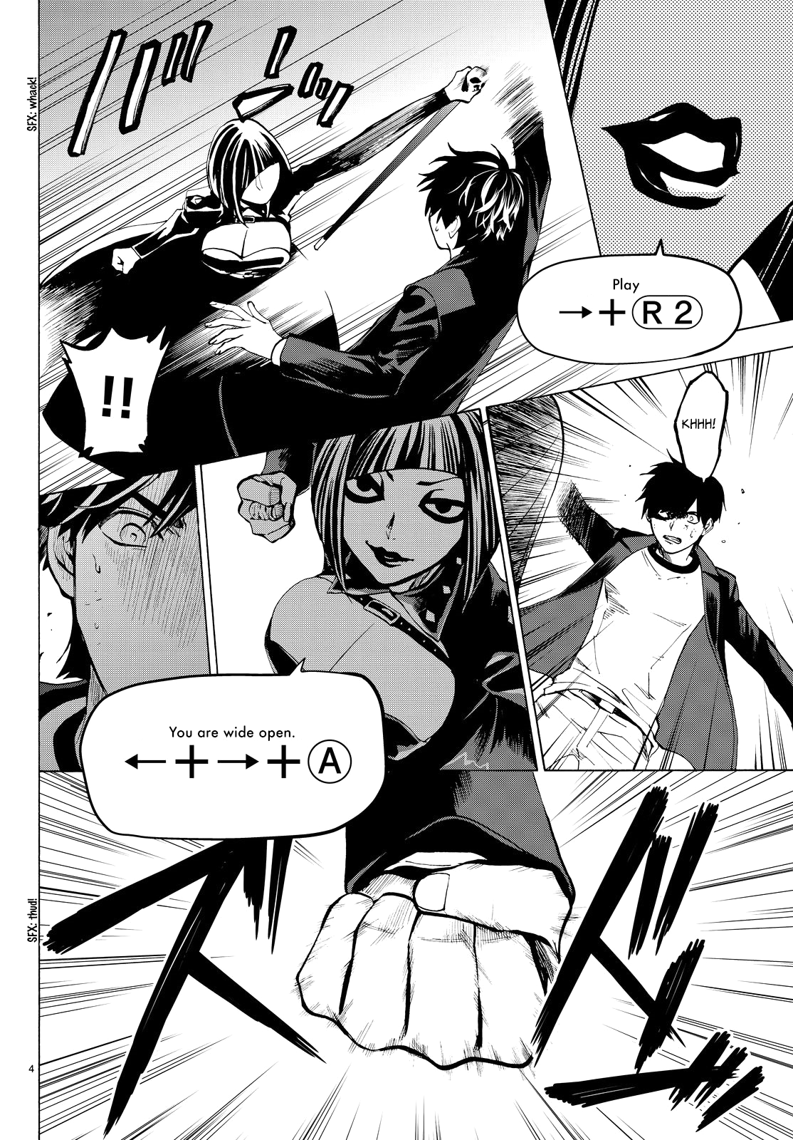 Konya wa Tsuki ga Kirei Desu ga, Toriaezu Shi ne Chapter 21 page 4 - Chapter 21: Lunatic
