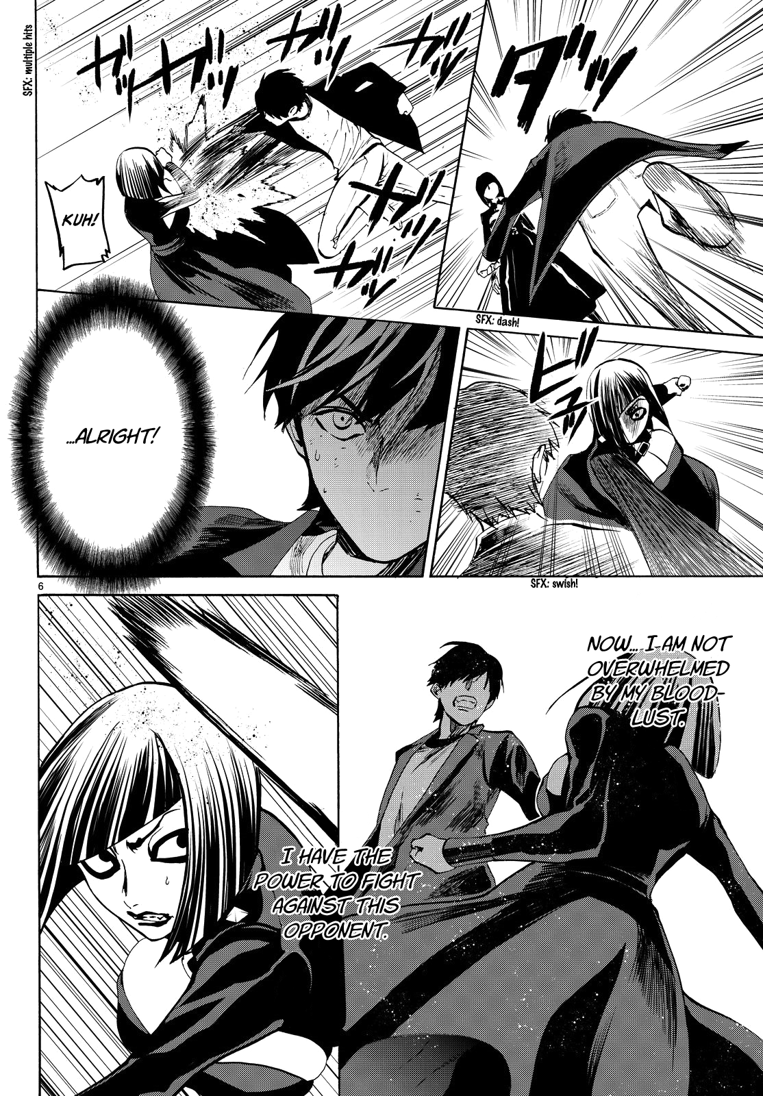 Konya wa Tsuki ga Kirei Desu ga, Toriaezu Shi ne Chapter 21 page 6 - Chapter 21: Lunatic