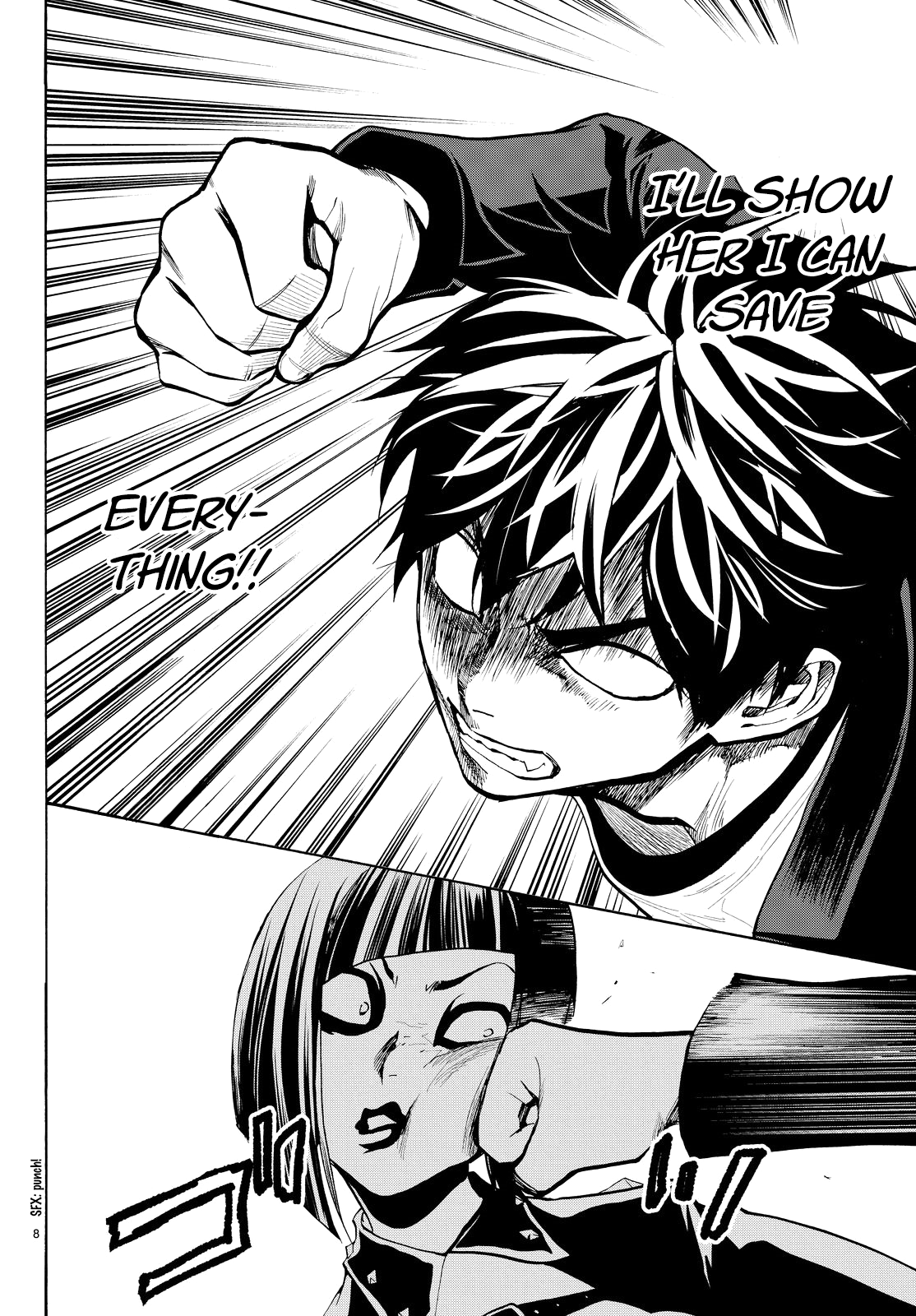Konya wa Tsuki ga Kirei Desu ga, Toriaezu Shi ne Chapter 21 page 8 - Chapter 21: Lunatic