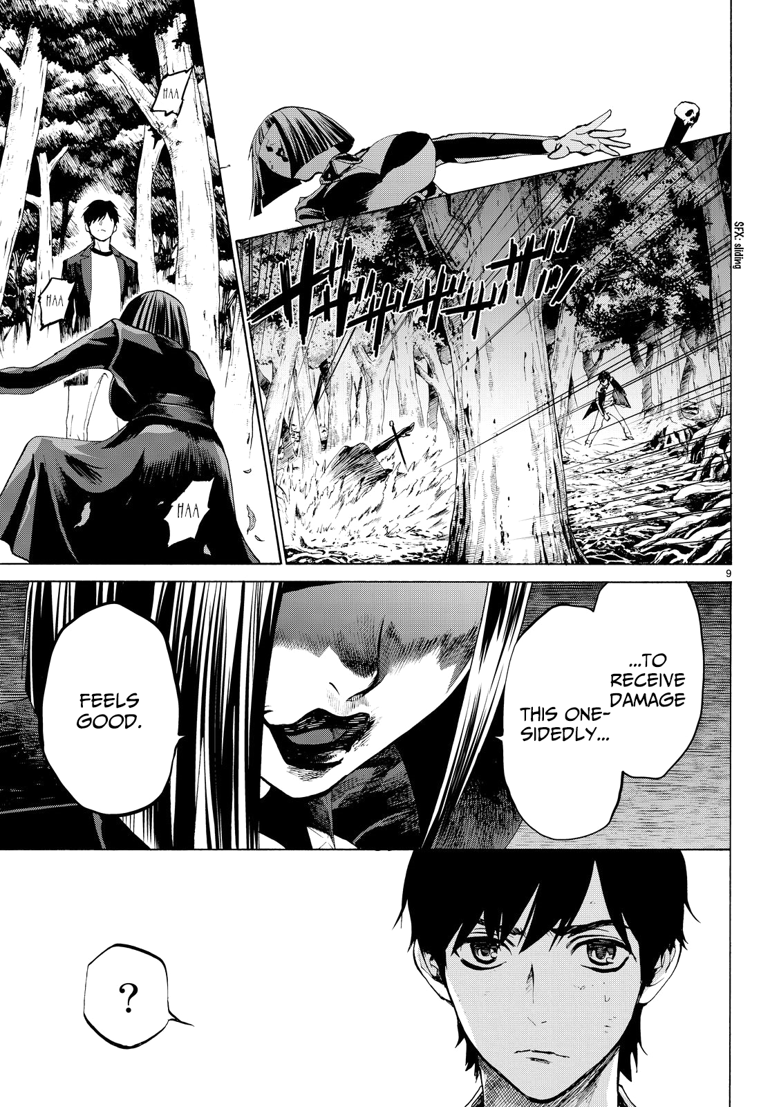 Konya wa Tsuki ga Kirei Desu ga, Toriaezu Shi ne Chapter 21 page 9 - Chapter 21: Lunatic