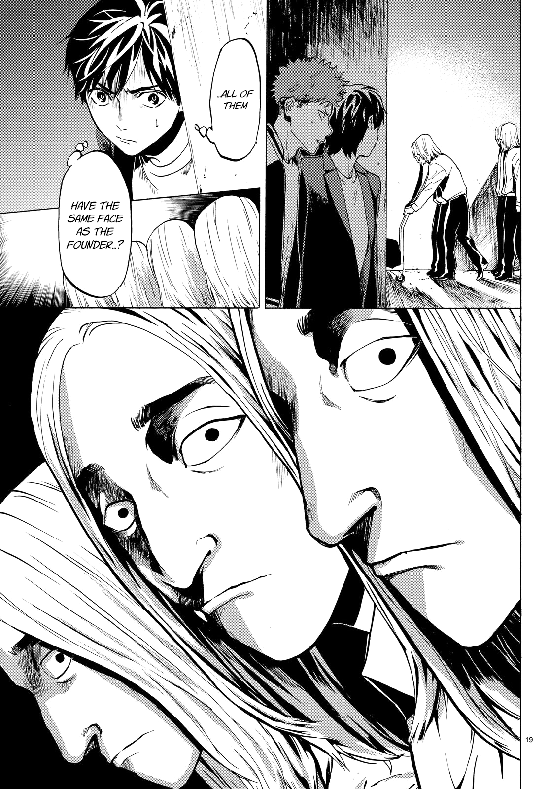 Konya wa Tsuki ga Kirei Desu ga, Toriaezu Shi ne Chapter 22 page 19 - Chapter 22: Faith