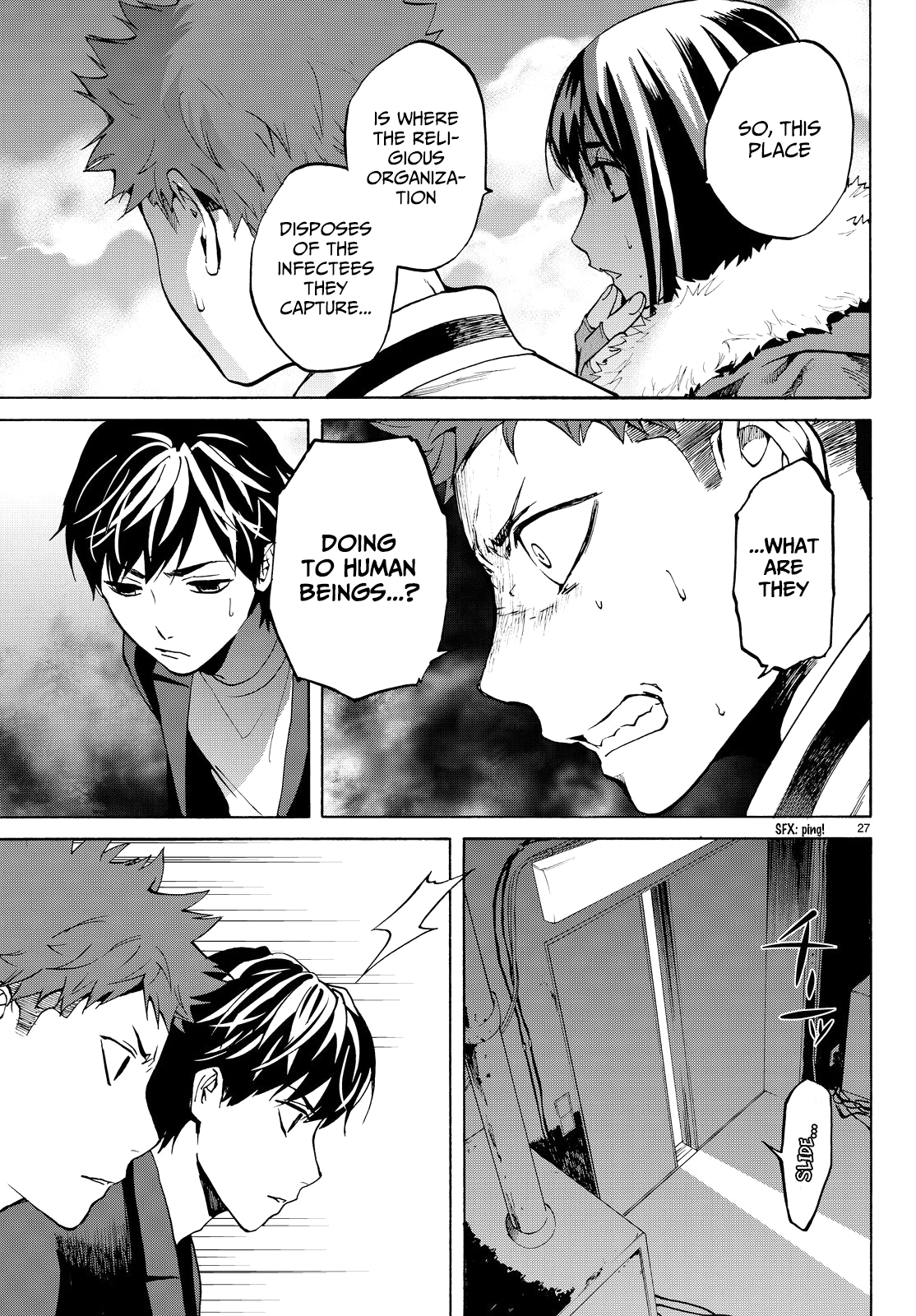 Konya wa Tsuki ga Kirei Desu ga, Toriaezu Shi ne Chapter 22 page 27 - Chapter 22: Faith