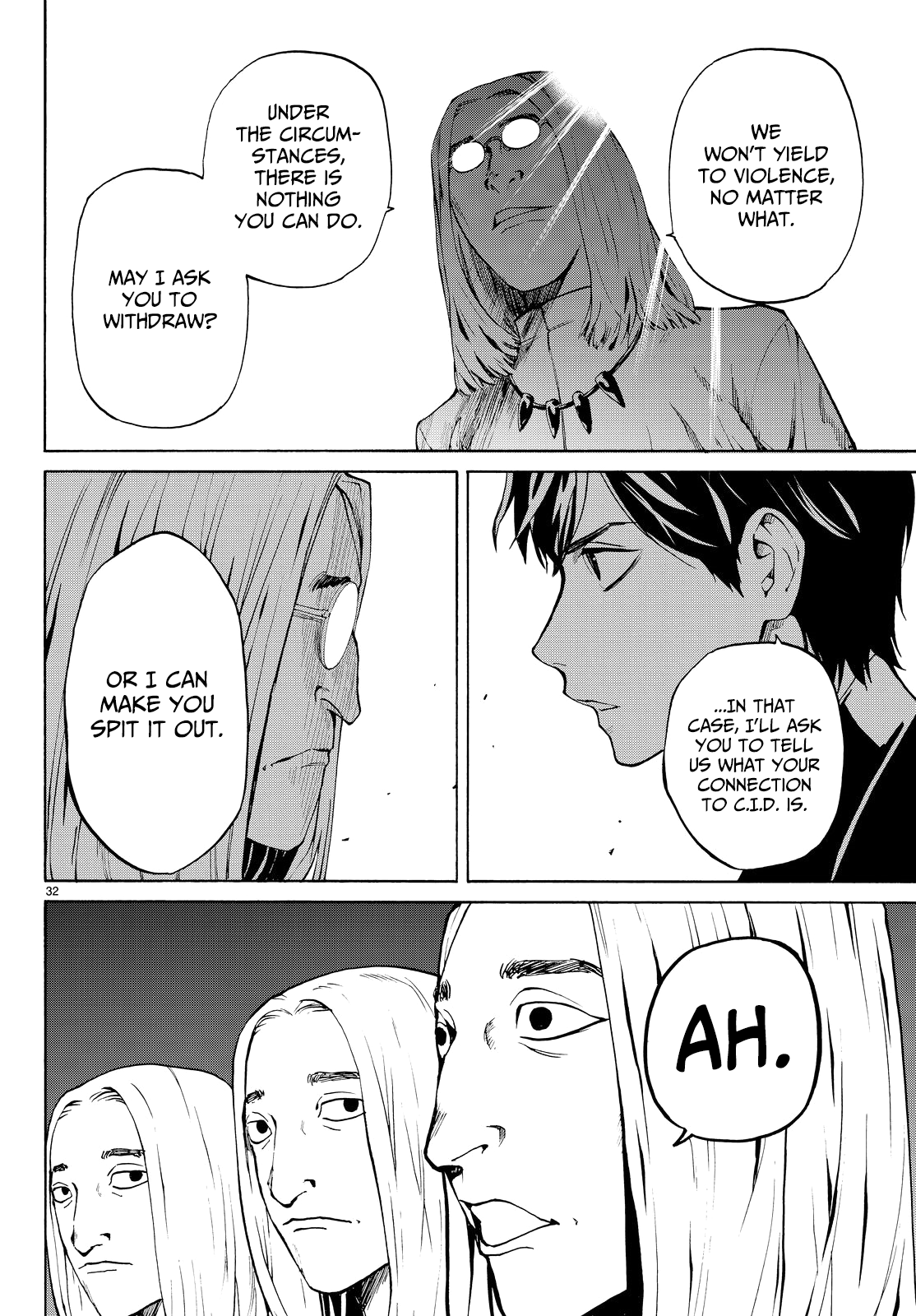 Konya wa Tsuki ga Kirei Desu ga, Toriaezu Shi ne Chapter 22 page 32 - Chapter 22: Faith