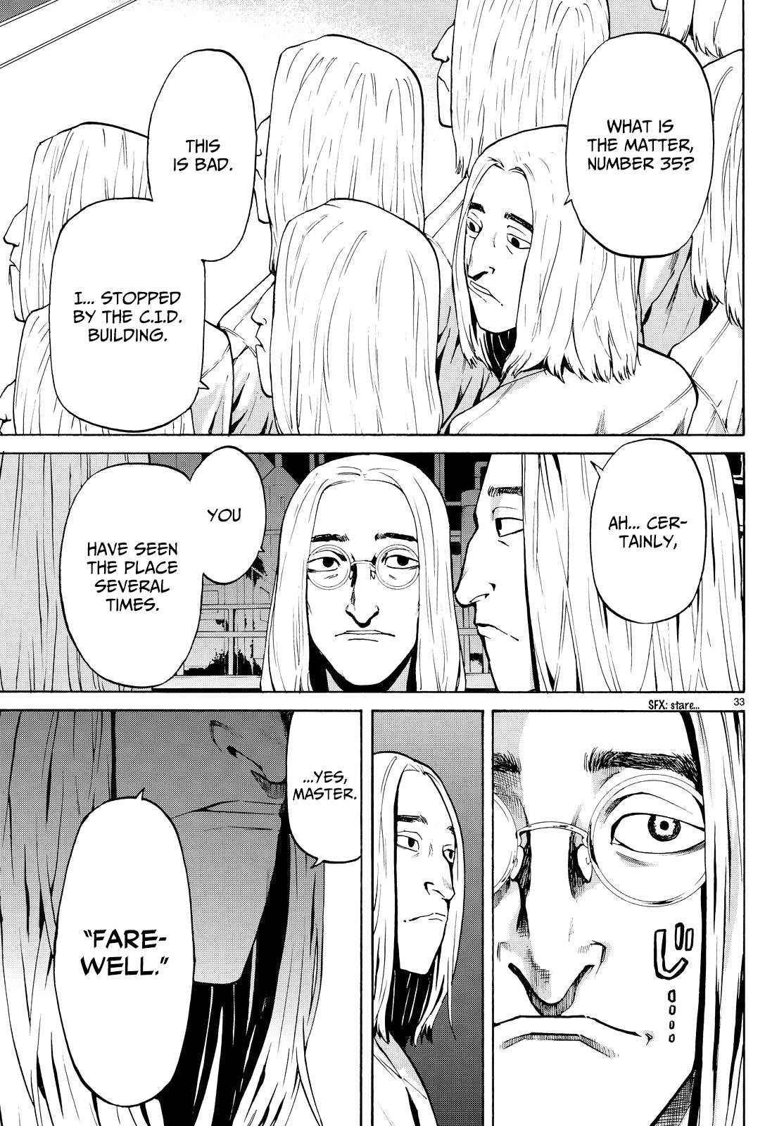 Konya wa Tsuki ga Kirei Desu ga, Toriaezu Shi ne Chapter 22 page 33 - Chapter 22: Faith