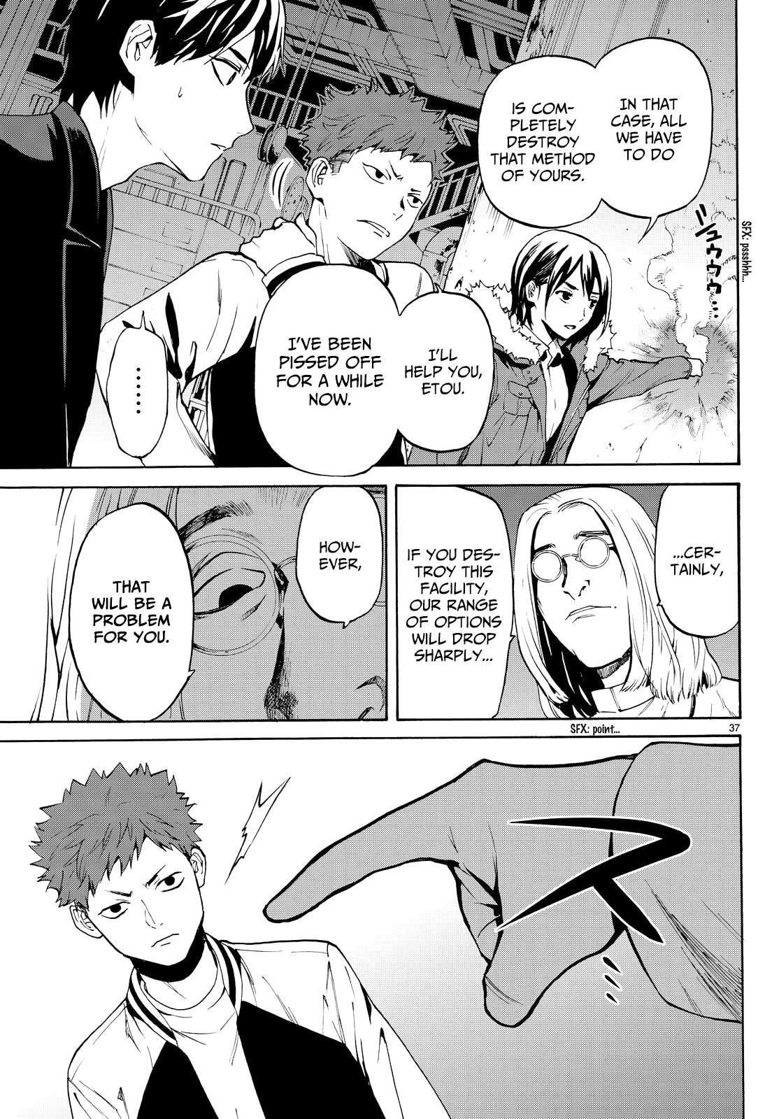 Konya wa Tsuki ga Kirei Desu ga, Toriaezu Shi ne Chapter 22 page 37 - Chapter 22: Faith