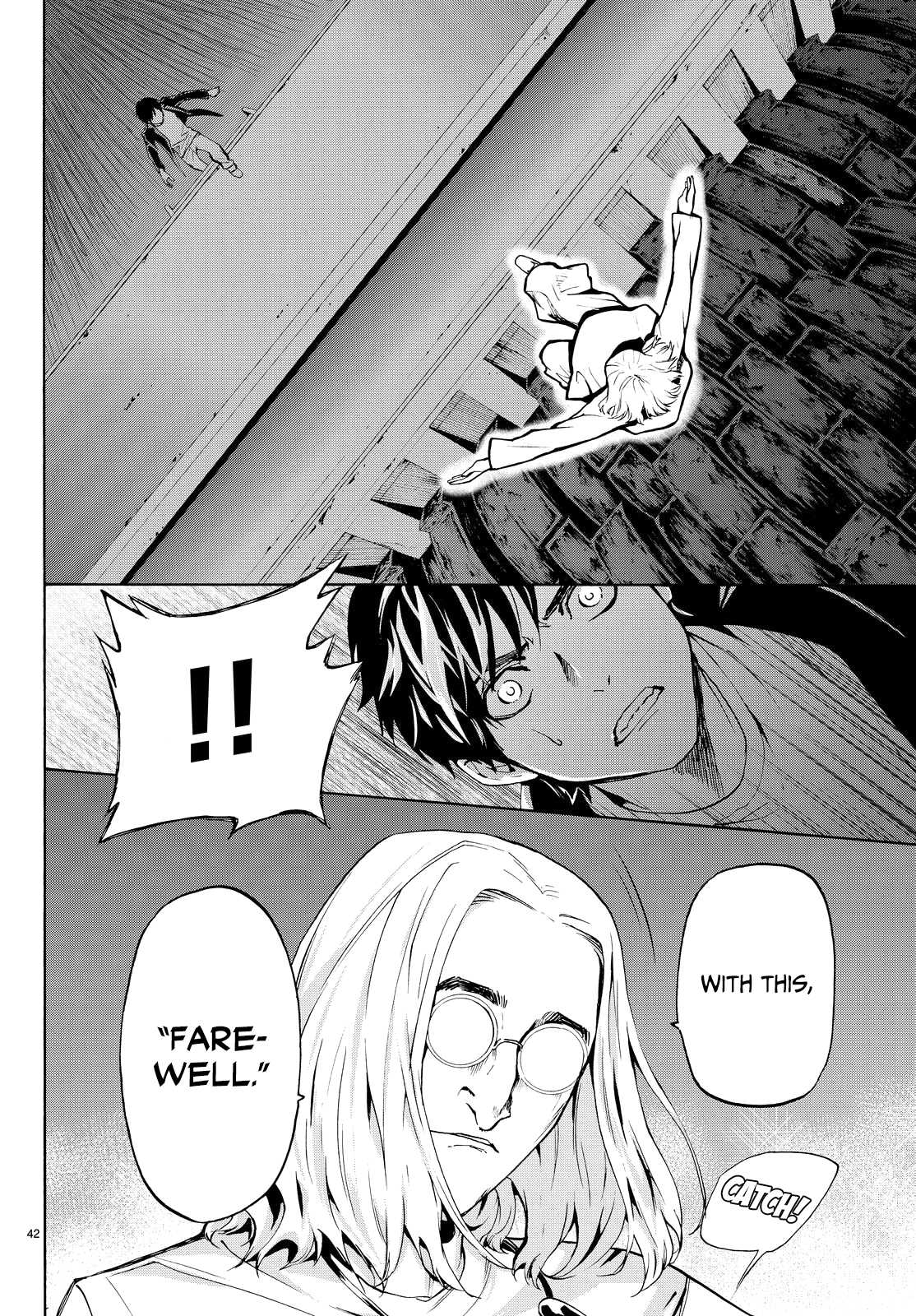 Konya wa Tsuki ga Kirei Desu ga, Toriaezu Shi ne Chapter 22 page 42 - Chapter 22: Faith