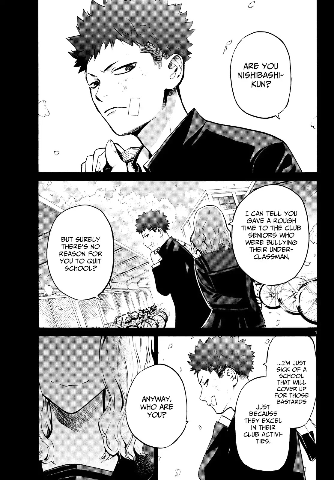 Konya wa Tsuki ga Kirei Desu ga, Toriaezu Shi ne Chapter 23 page 1 - Chapter 23: Founder