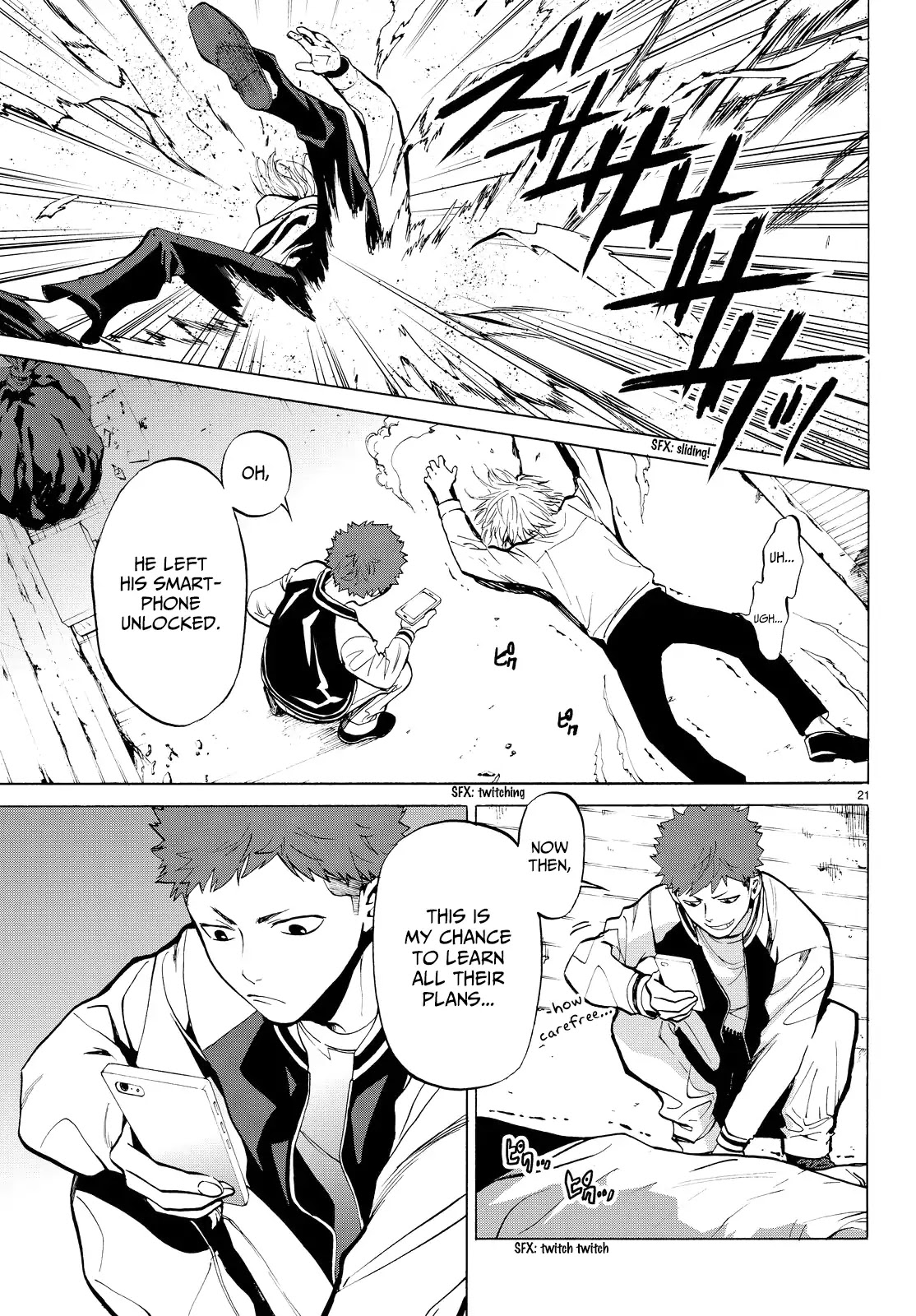Konya wa Tsuki ga Kirei Desu ga, Toriaezu Shi ne Chapter 23 page 21 - Chapter 23: Founder