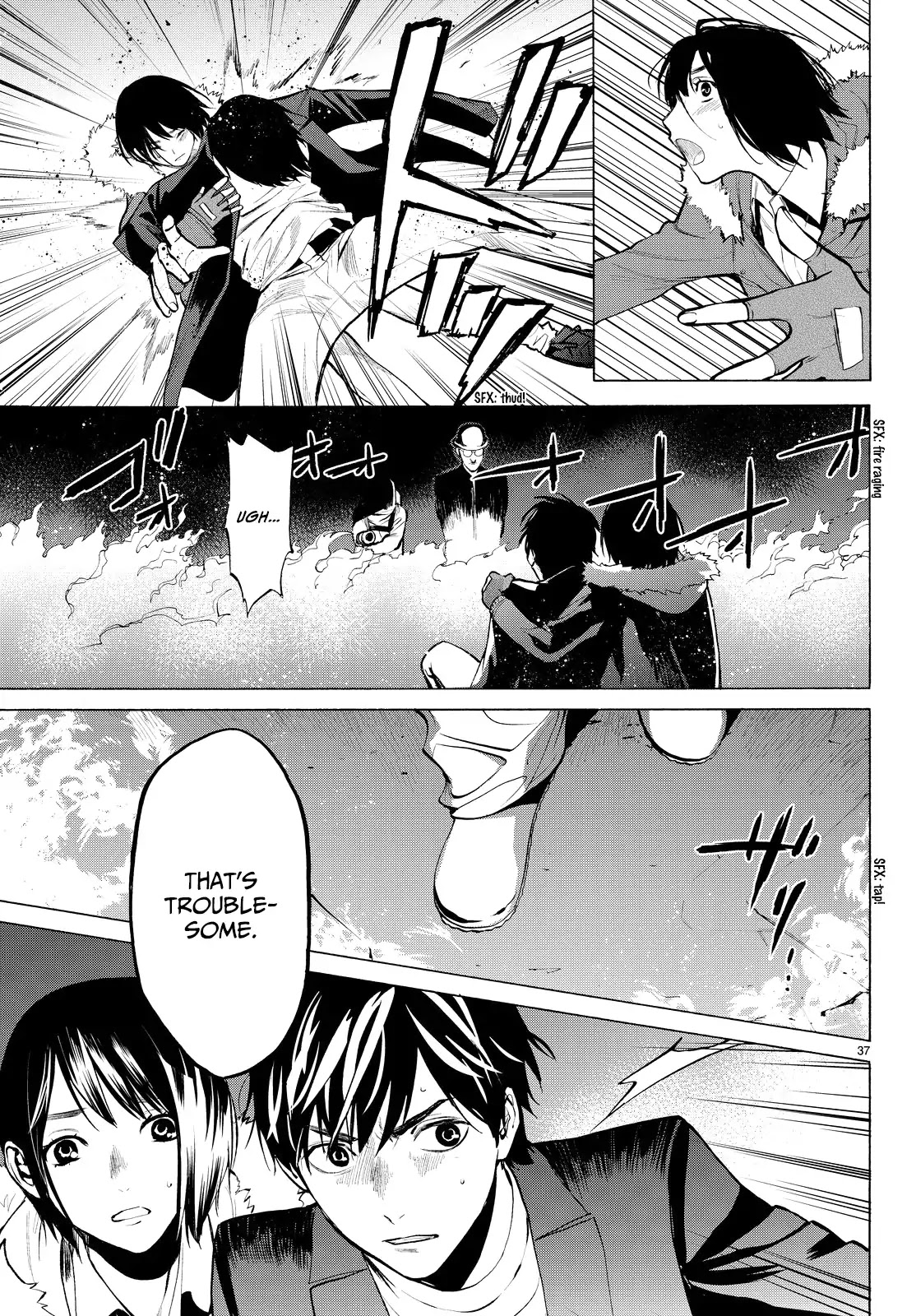 Konya wa Tsuki ga Kirei Desu ga, Toriaezu Shi ne Chapter 23 page 37 - Chapter 23: Founder