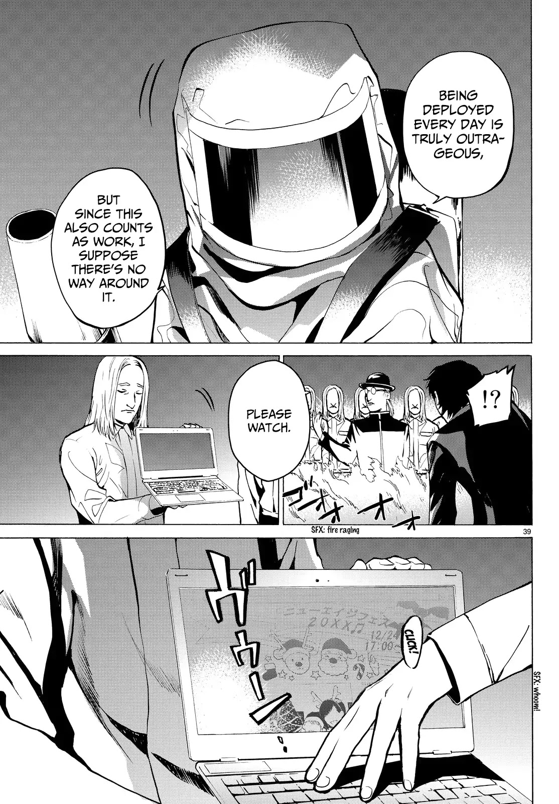 Konya wa Tsuki ga Kirei Desu ga, Toriaezu Shi ne Chapter 23 page 39 - Chapter 23: Founder