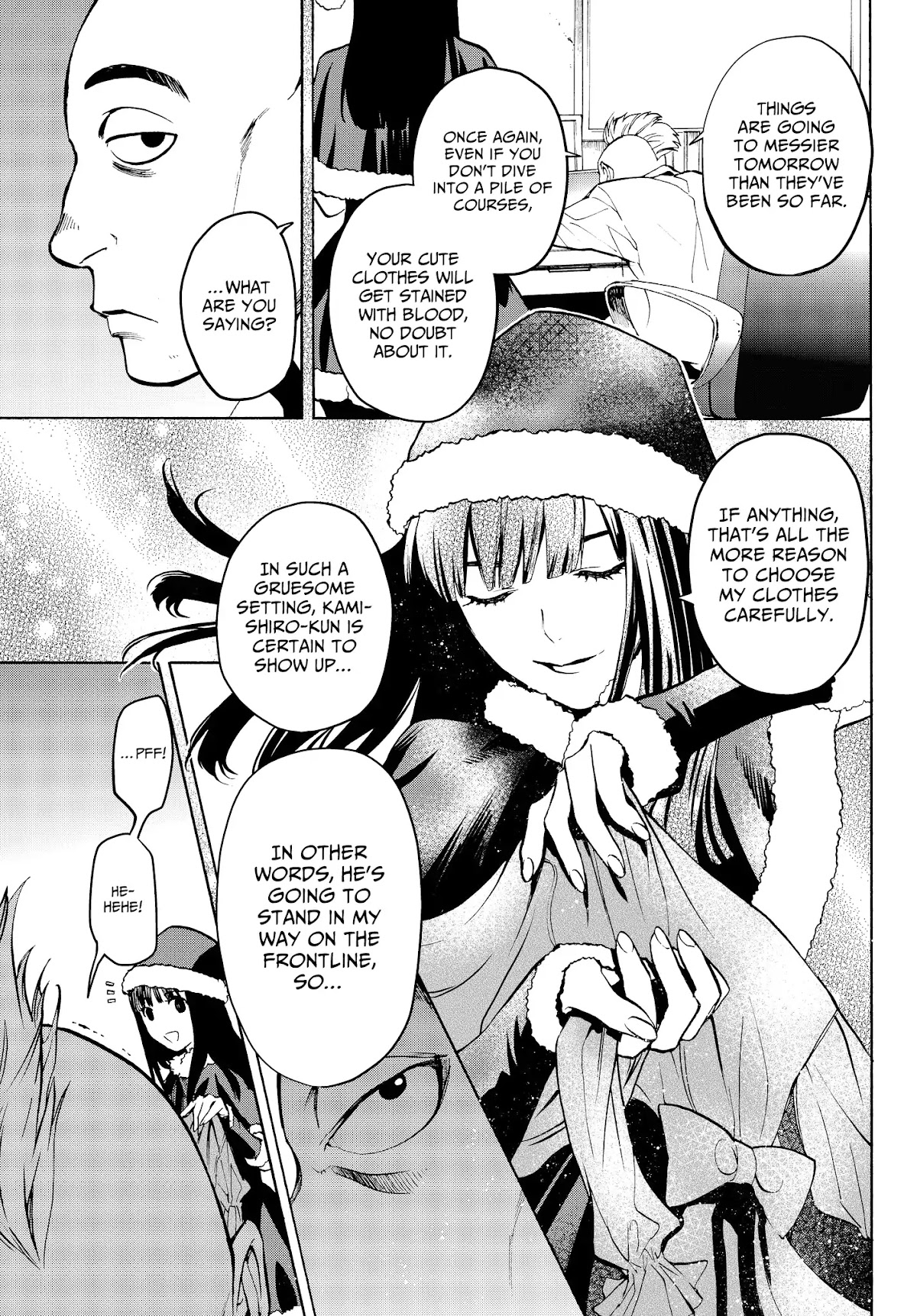 Konya wa Tsuki ga Kirei Desu ga, Toriaezu Shi ne Chapter 24 page 17 - Chapter 24: Comrades