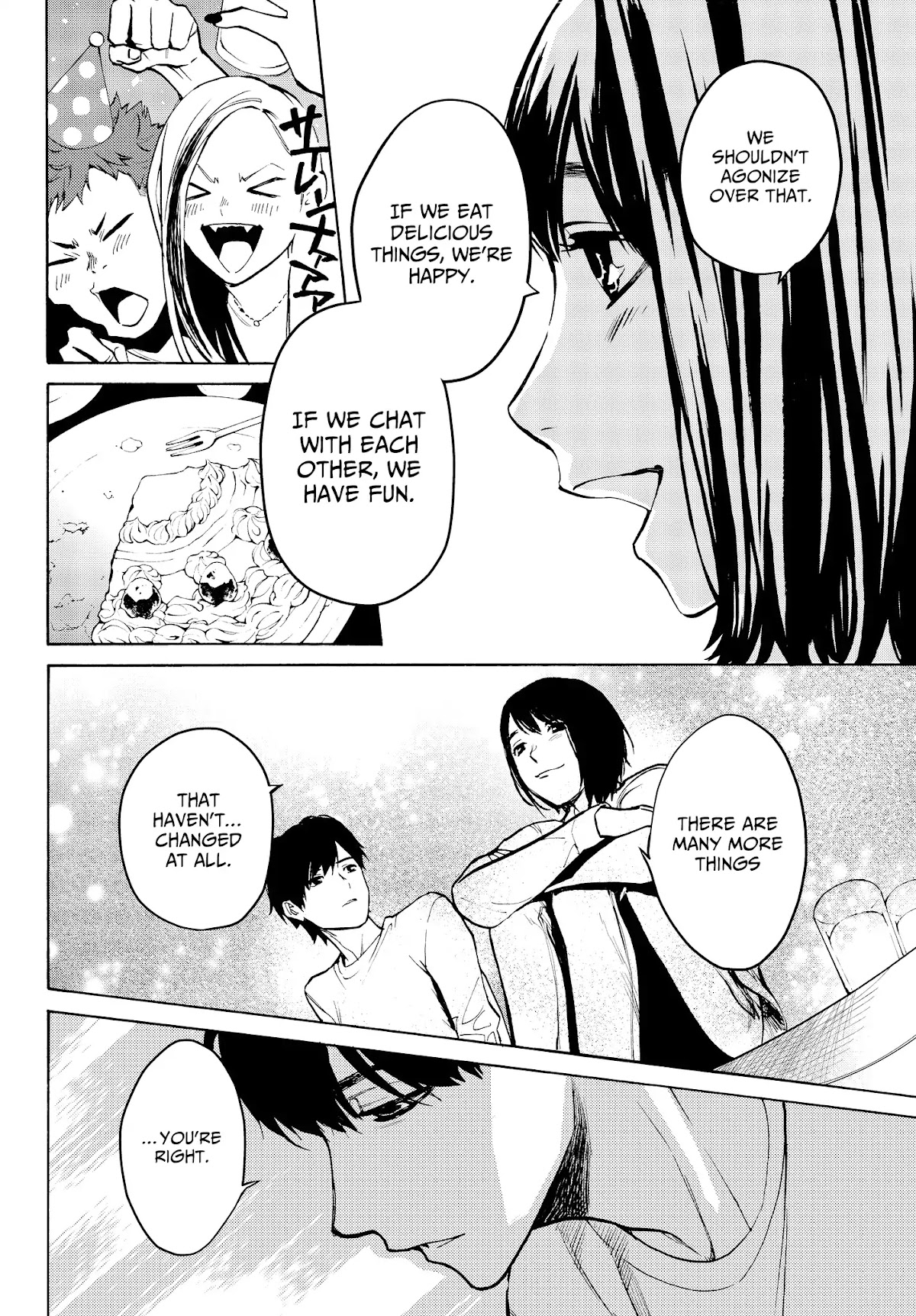 Konya wa Tsuki ga Kirei Desu ga, Toriaezu Shi ne Chapter 24 page 24 - Chapter 24: Comrades