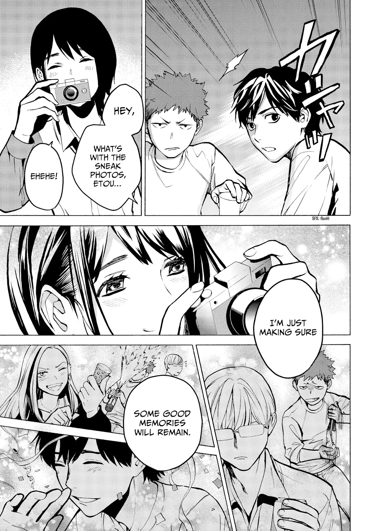 Konya wa Tsuki ga Kirei Desu ga, Toriaezu Shi ne Chapter 24 page 27 - Chapter 24: Comrades