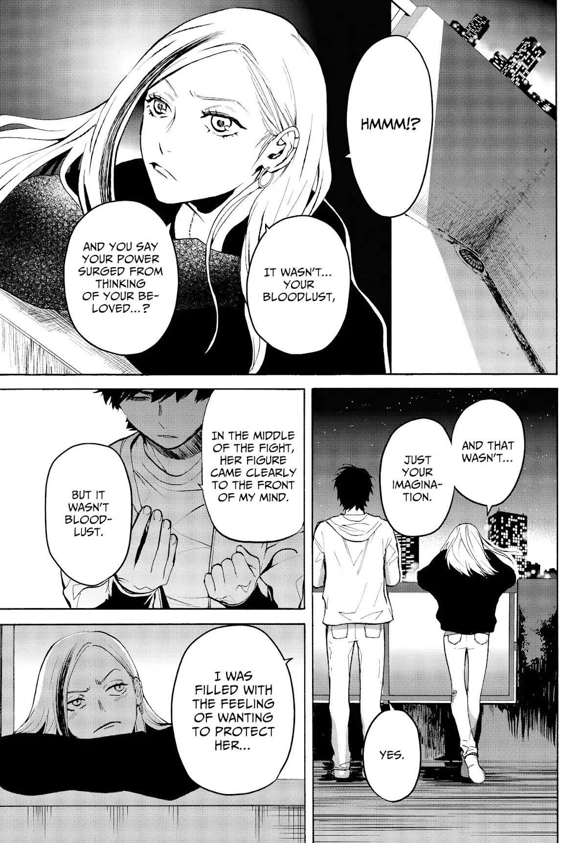 Konya wa Tsuki ga Kirei Desu ga, Toriaezu Shi ne Chapter 24 page 31 - Chapter 24: Comrades