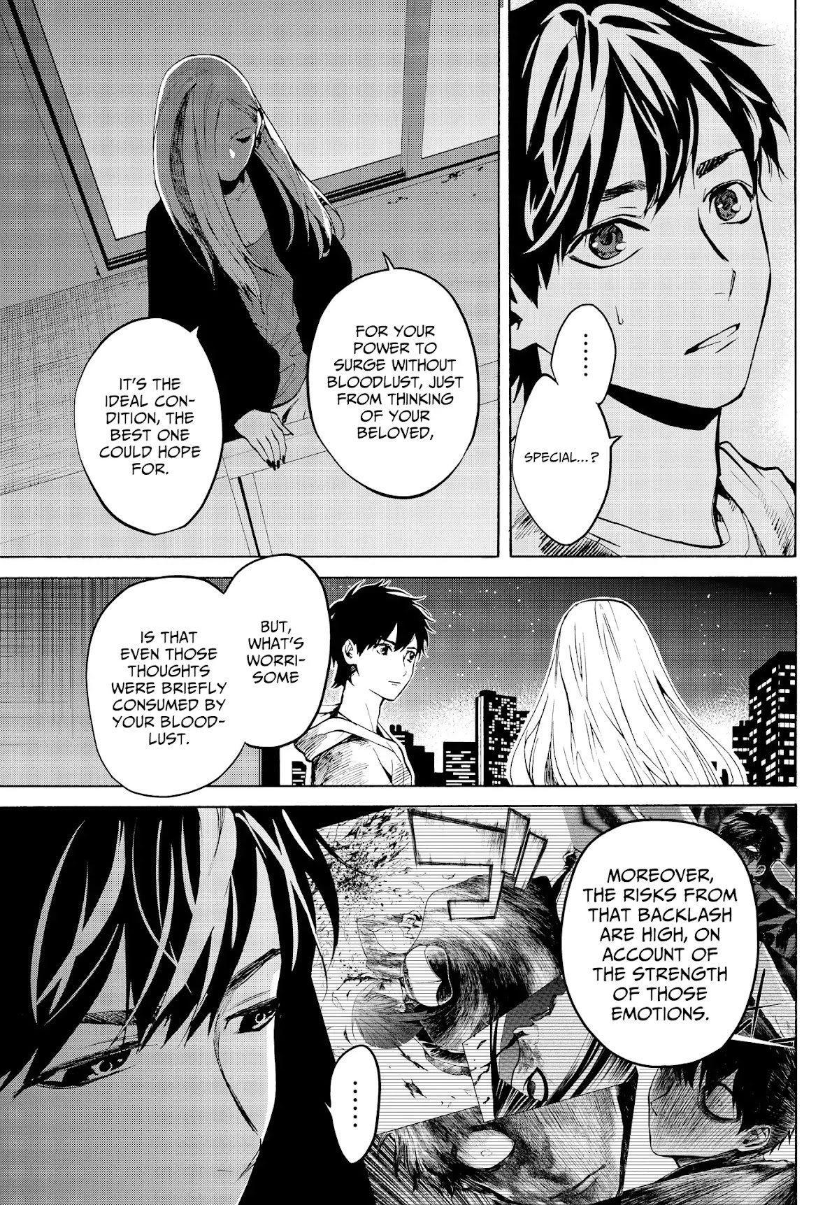 Konya wa Tsuki ga Kirei Desu ga, Toriaezu Shi ne Chapter 24 page 33 - Chapter 24: Comrades