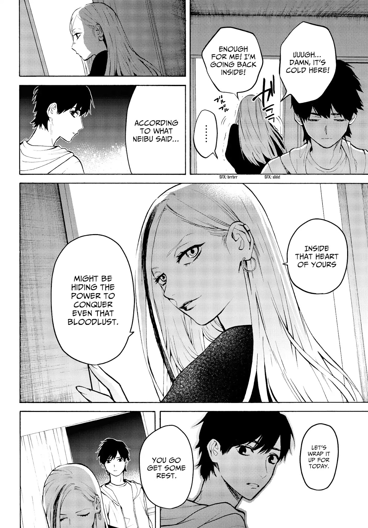 Konya wa Tsuki ga Kirei Desu ga, Toriaezu Shi ne Chapter 24 page 34 - Chapter 24: Comrades