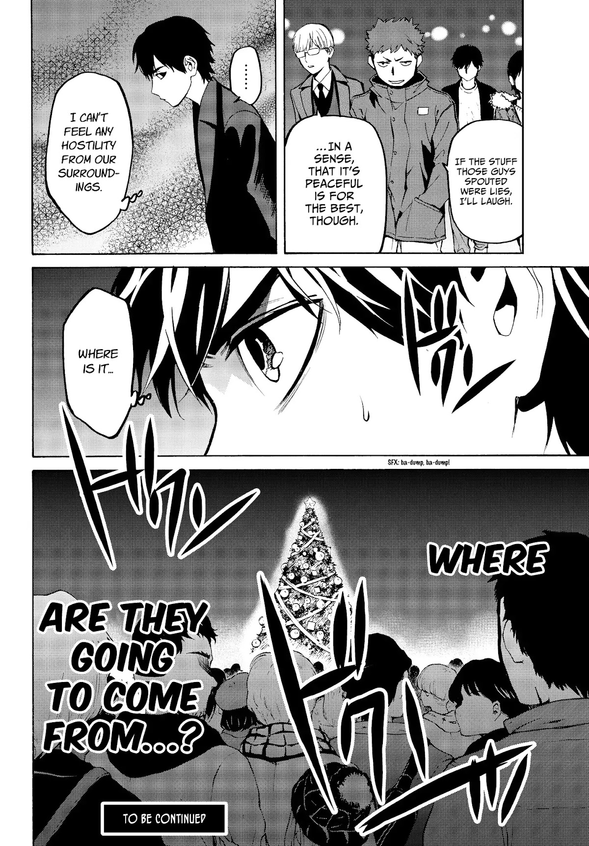 Konya wa Tsuki ga Kirei Desu ga, Toriaezu Shi ne Chapter 24 page 41 - Chapter 24: Comrades